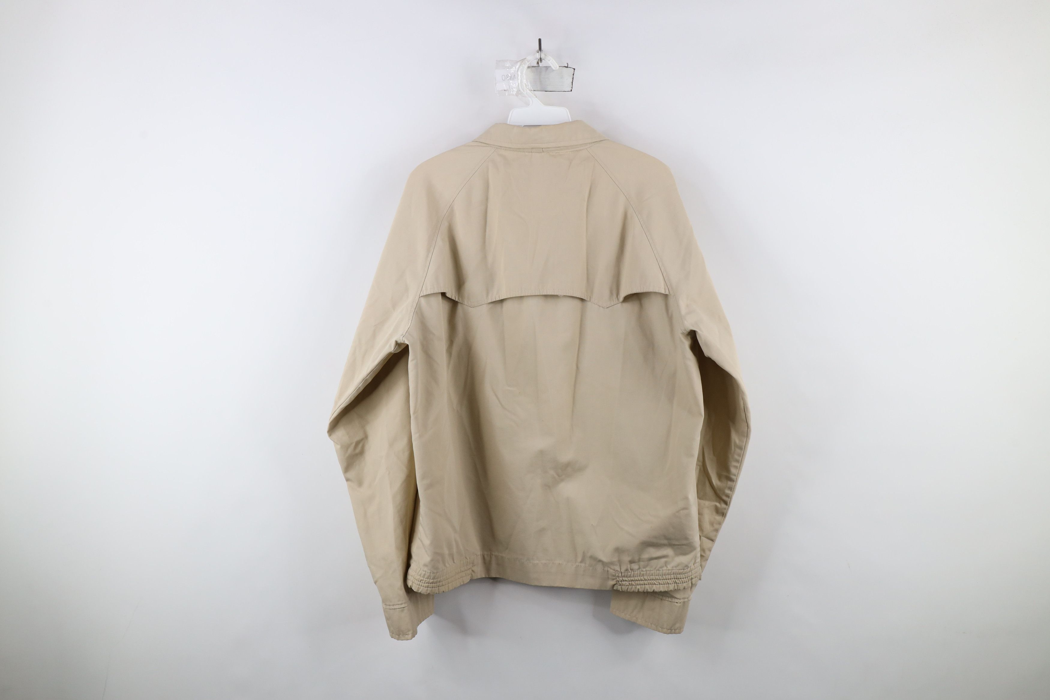 Vintage Vintage 70s Streetwear Zip Cafe Racer Bomber Jacket Beige Size US M / EU 48-50 / 2 - 13 Thumbnail