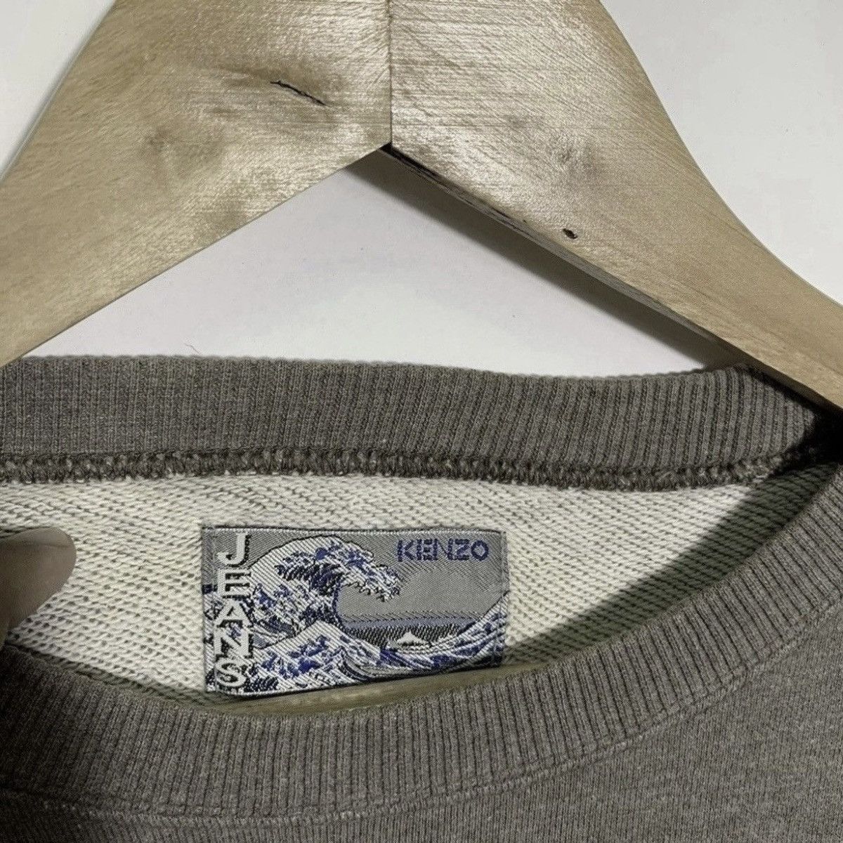 Kenzo Kenzo jeans sweatshirt big logo Size US M / EU 48-50 / 2 - 2 Thumbnail