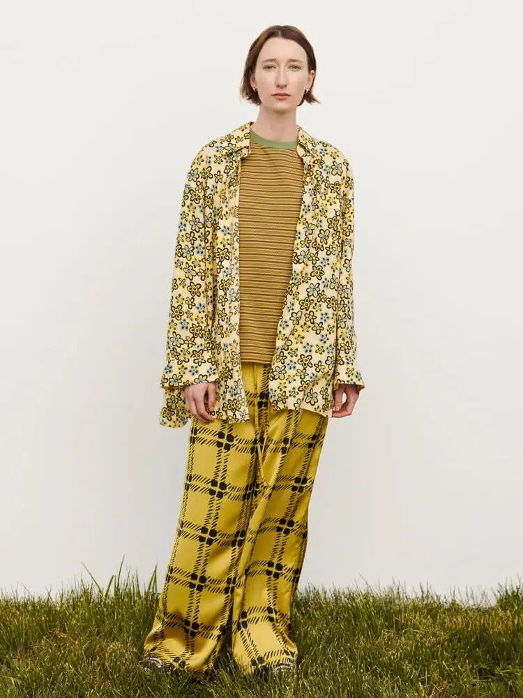 Marni × Uniqlo Marni Uniqlo Oversized Long Sleeve Shirt Size US M / EU 48-50 / 2 - 7 Thumbnail