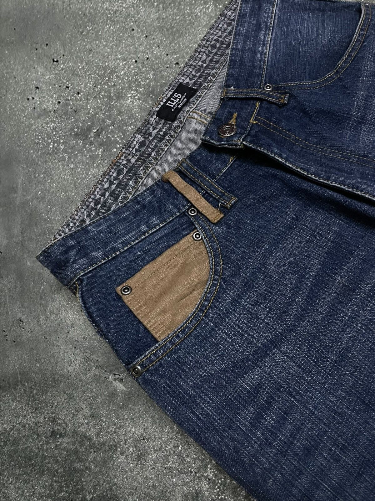 Japanese Brand Vintage Japan Rare IllGarment Just Go Forward Daicock Denim Size US 31 - 14 Thumbnail