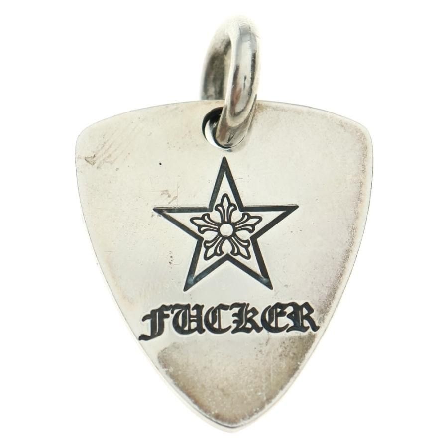 Chrome Hearts Chrome Hearts Fuck Star Guitar Pick pendant necklace Size ONE SIZE - 1 Thumbnail