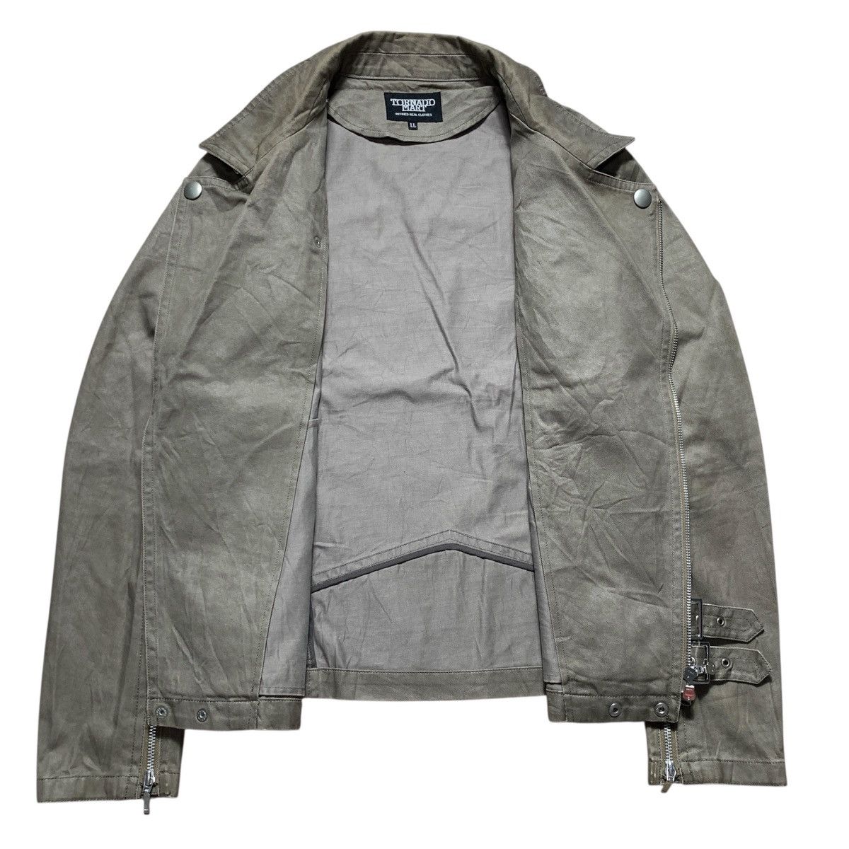 Tornado Mart Tornado Mart Asymmetrical Ifsix LGB GOA Biker Jacket Size US L / EU 52-54 / 3 - 7 Thumbnail