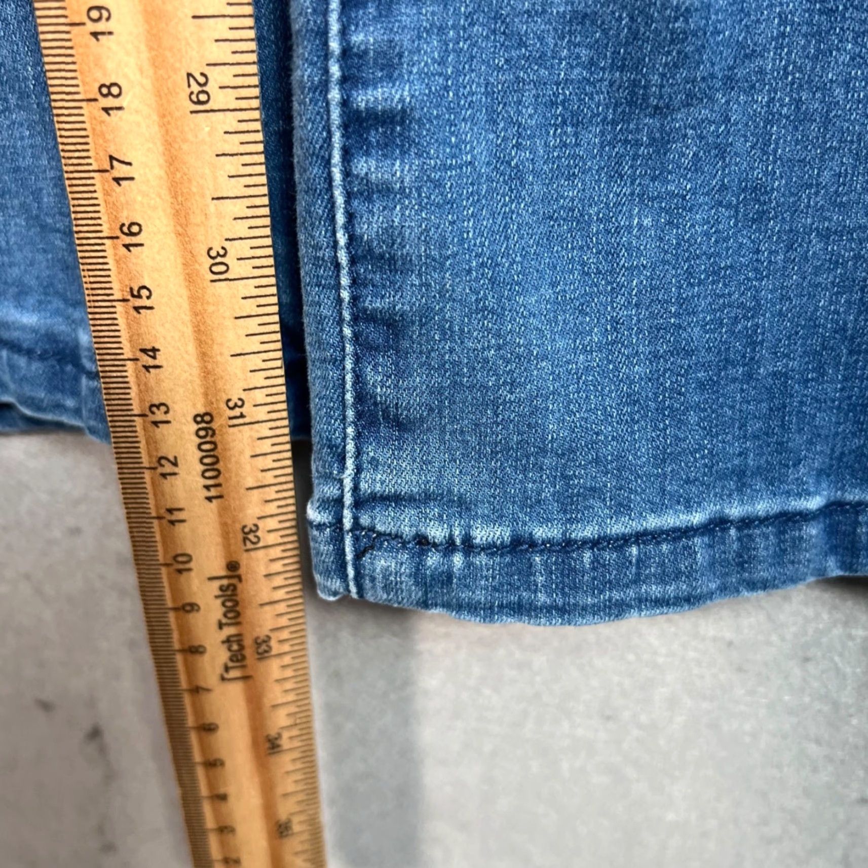 I.AM.GIA I.AM.GIA Jeans Womens XXS High-Waisted Straight-Leg Blue Denim Jeans Size 24" / US 00 / IT 34 - 7 Thumbnail