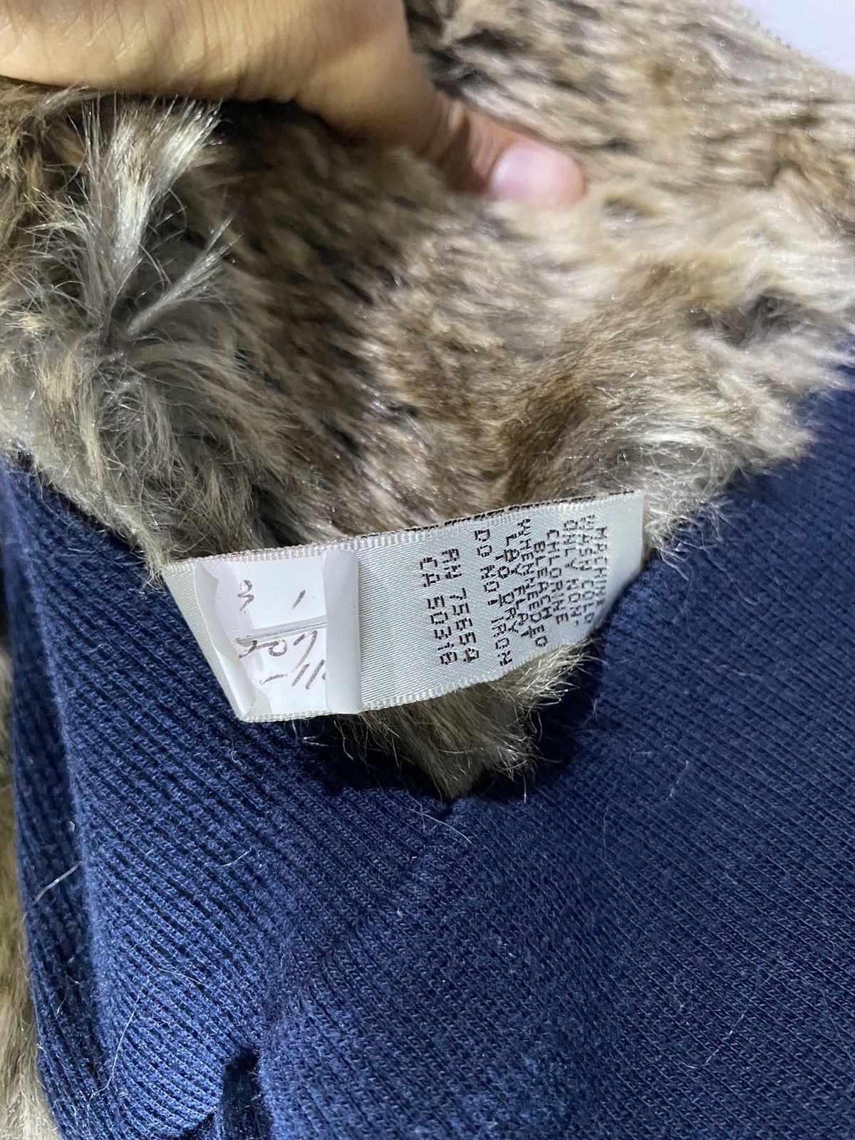 Abercrombie & Fitch Abercrombie embroidered faux fur hoodie Size US S / EU 44-46 / 1 - 9 Thumbnail
