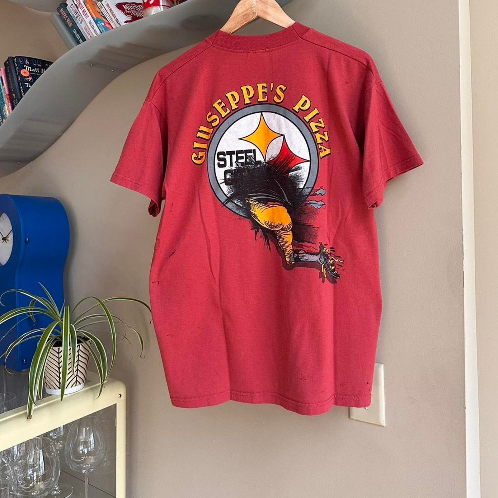 Fruit Of The Loom × Vintage Vintage Pittsburgh Steelers Breakthrough Shirt Size US L / EU 52-54 / 3 - 5 Thumbnail