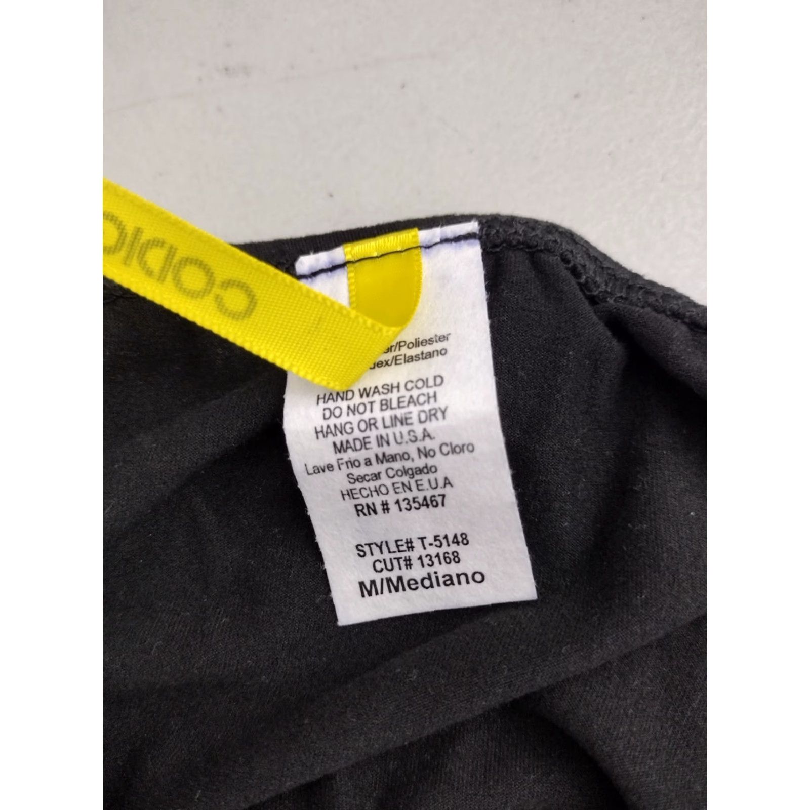 Vintage Codigo Bodysuit Womens M Black/White/Gray Tank Strap Fitted") Size M / US 6-8 / IT 42-44 - 6 Thumbnail