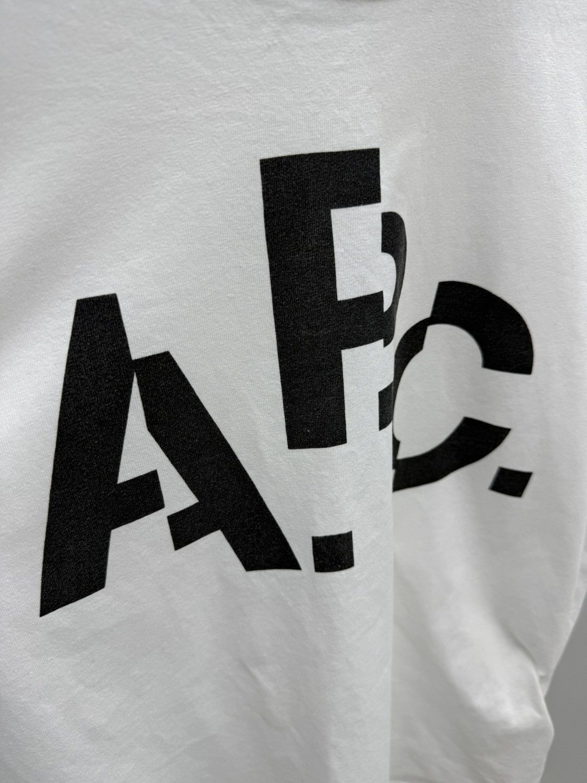A.P.C. A.P.C. Logo Printed Cotton Tee T-shirt Size US M / EU 48-50 / 2 - 2 Thumbnail