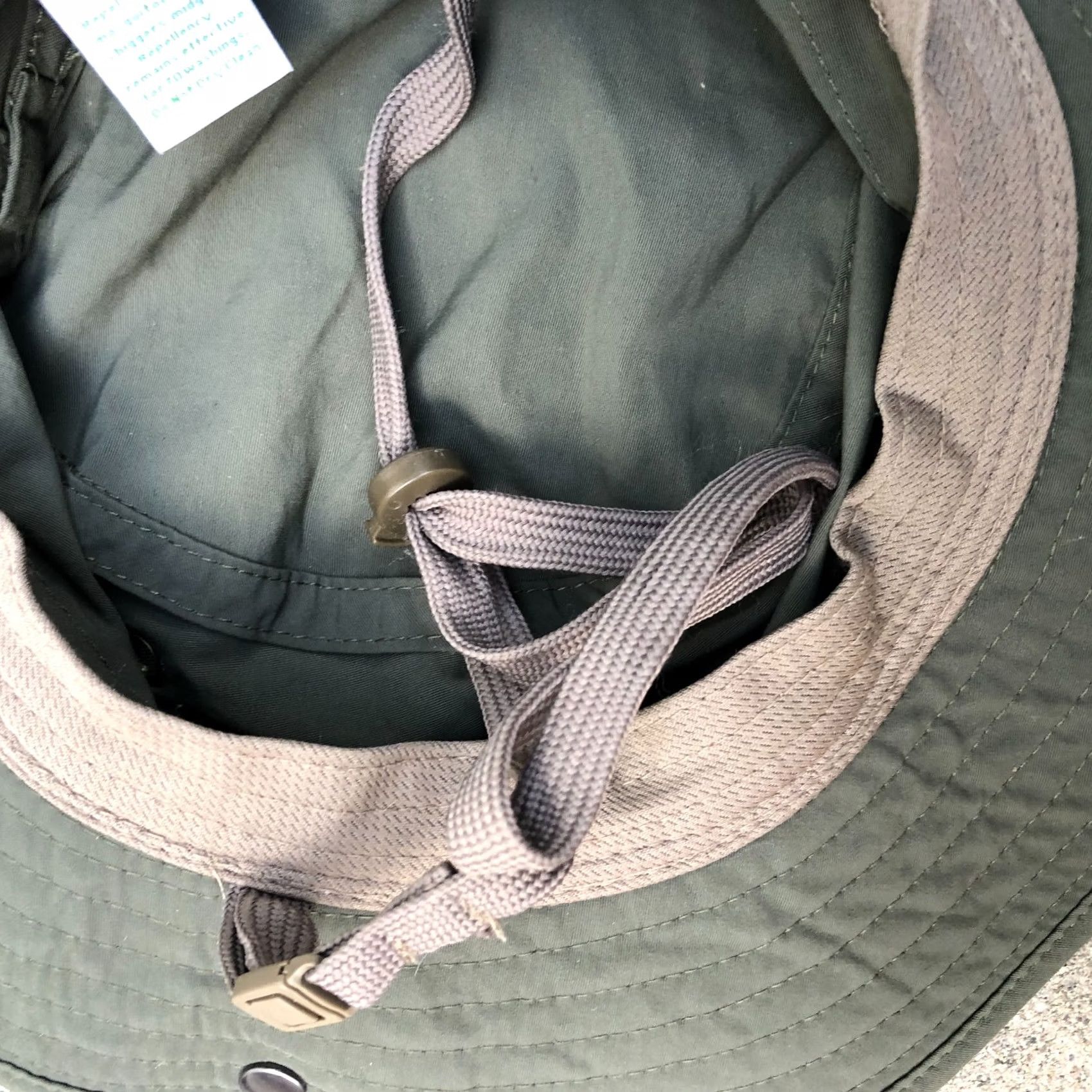 Vintage VINTAGE White Sierra Insect Shield Boonie Hat M/L Mens Nylon Green Cap Size ONE SIZE - 7 Thumbnail