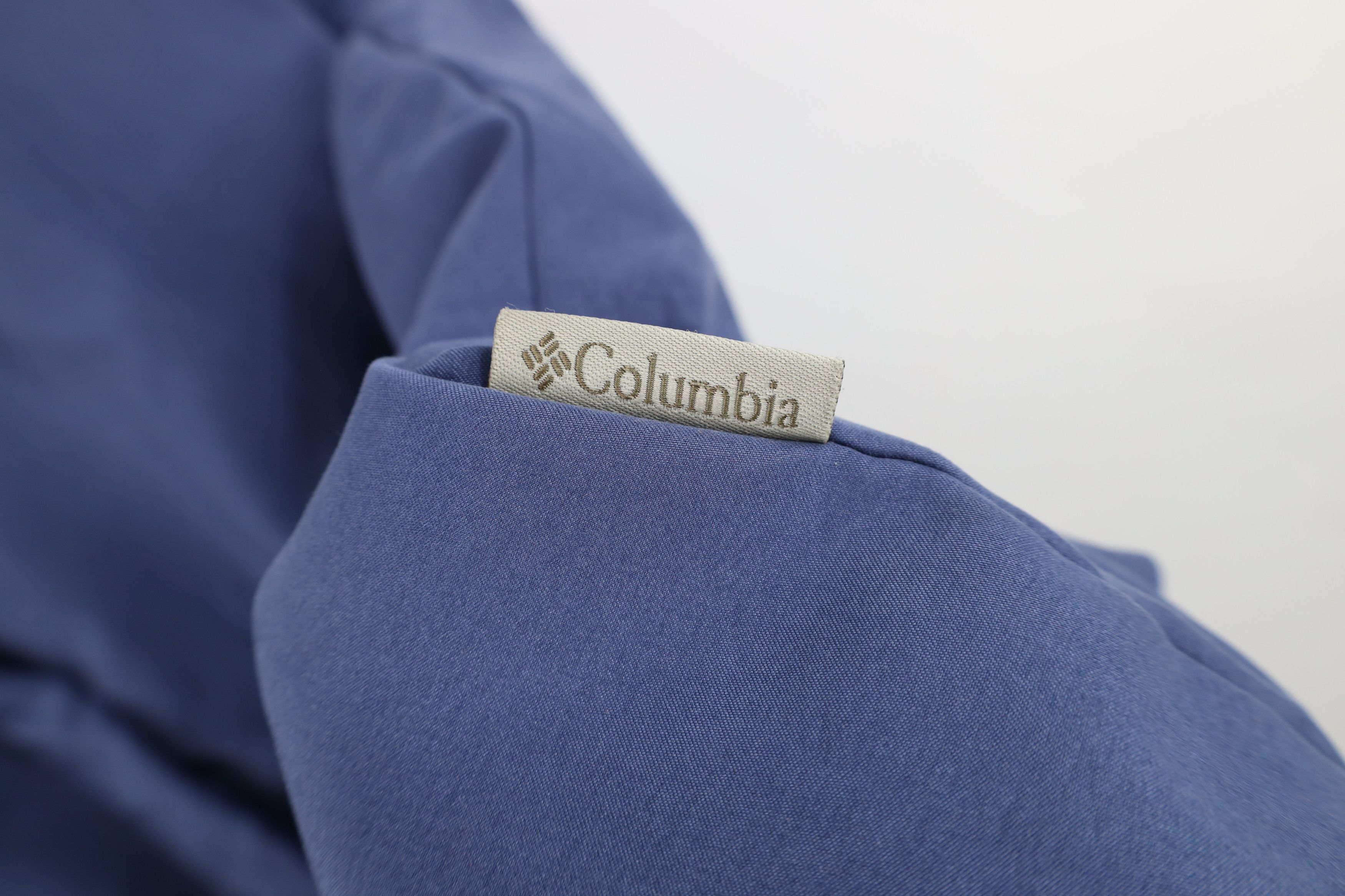 Columbia Vintage 90s Columbia Blank Microfiber Full Zip Vest Jacket Size XL / US 12-14 / IT 48-50 - 6 Thumbnail