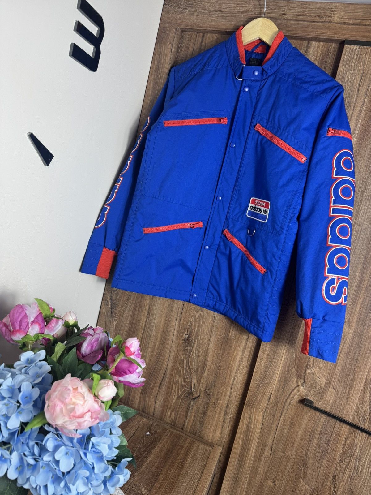 Adidas 🔵 Adidas Originals TEAM Jacket 2004 Archive – Rare Vintage 🔴 Size US XS / EU 42 / 0 - 1 Thumbnail