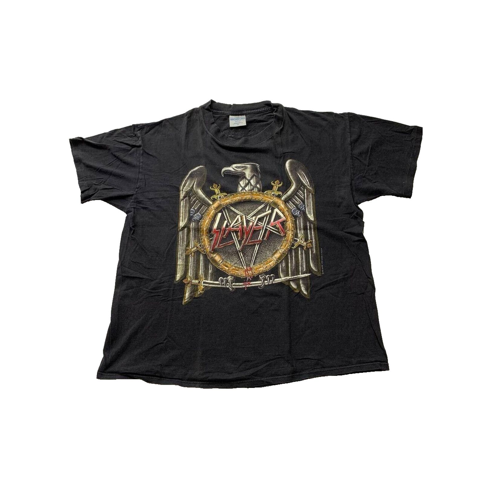 image of Slayer Brockum 1991 Tour The Abyss XL Black Bs-S0205P-B003, Men's