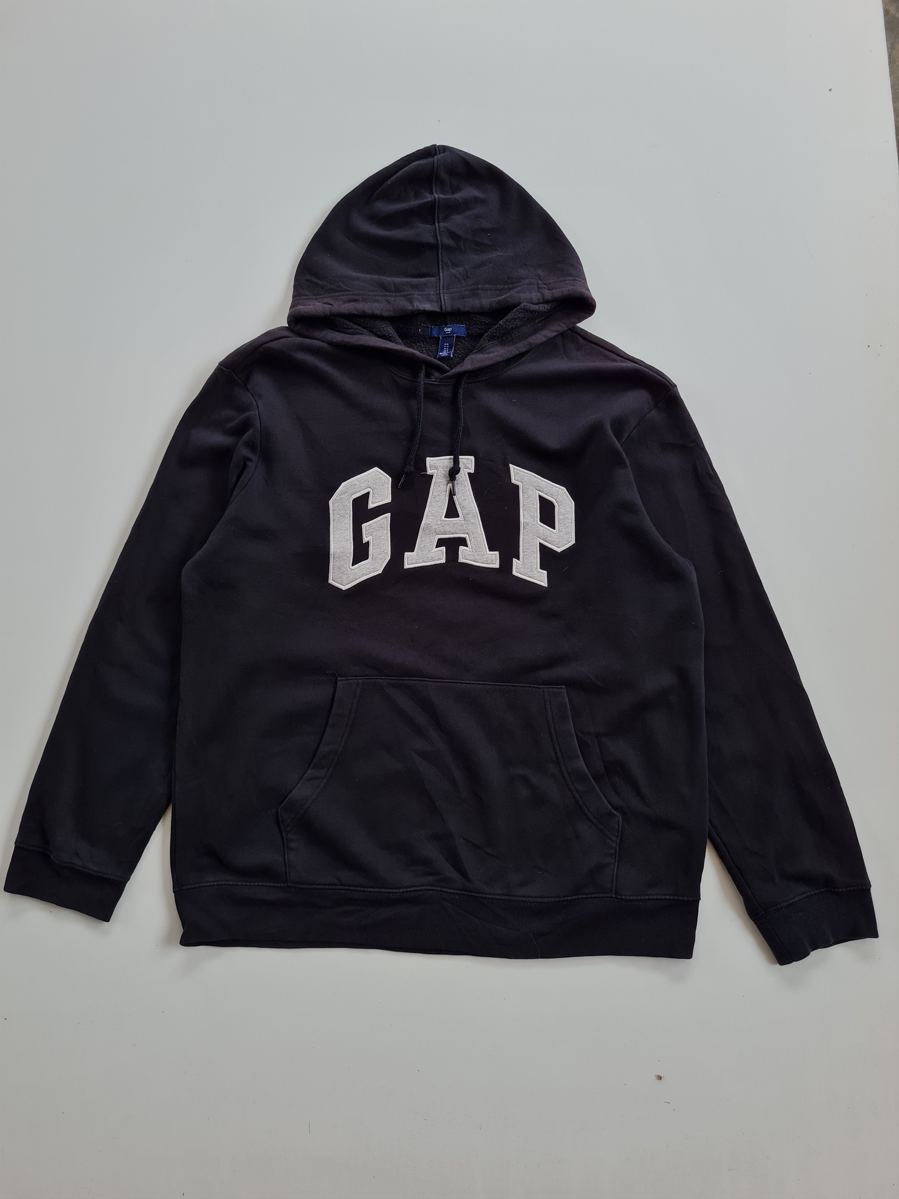 Gap × Vintage Vintage GAP Hoodie Pullover Size US L / EU 52-54 / 3 - 1 Thumbnail