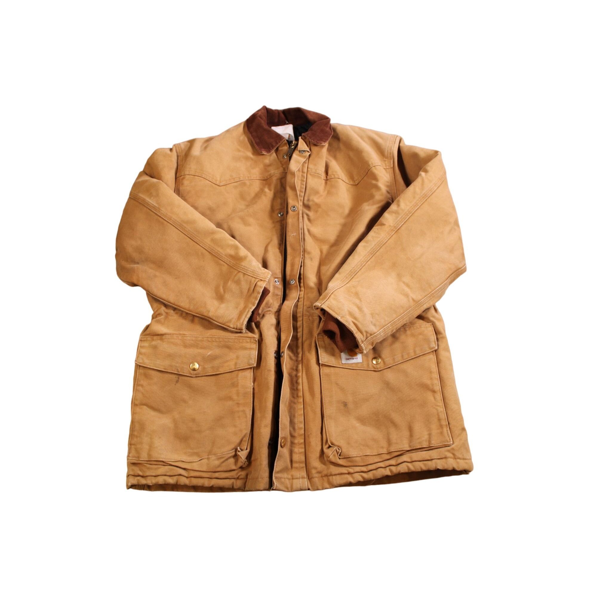 Carhartt Vintage 90s Carhartt Tan Barn Style Workwear Jacket | Grailed