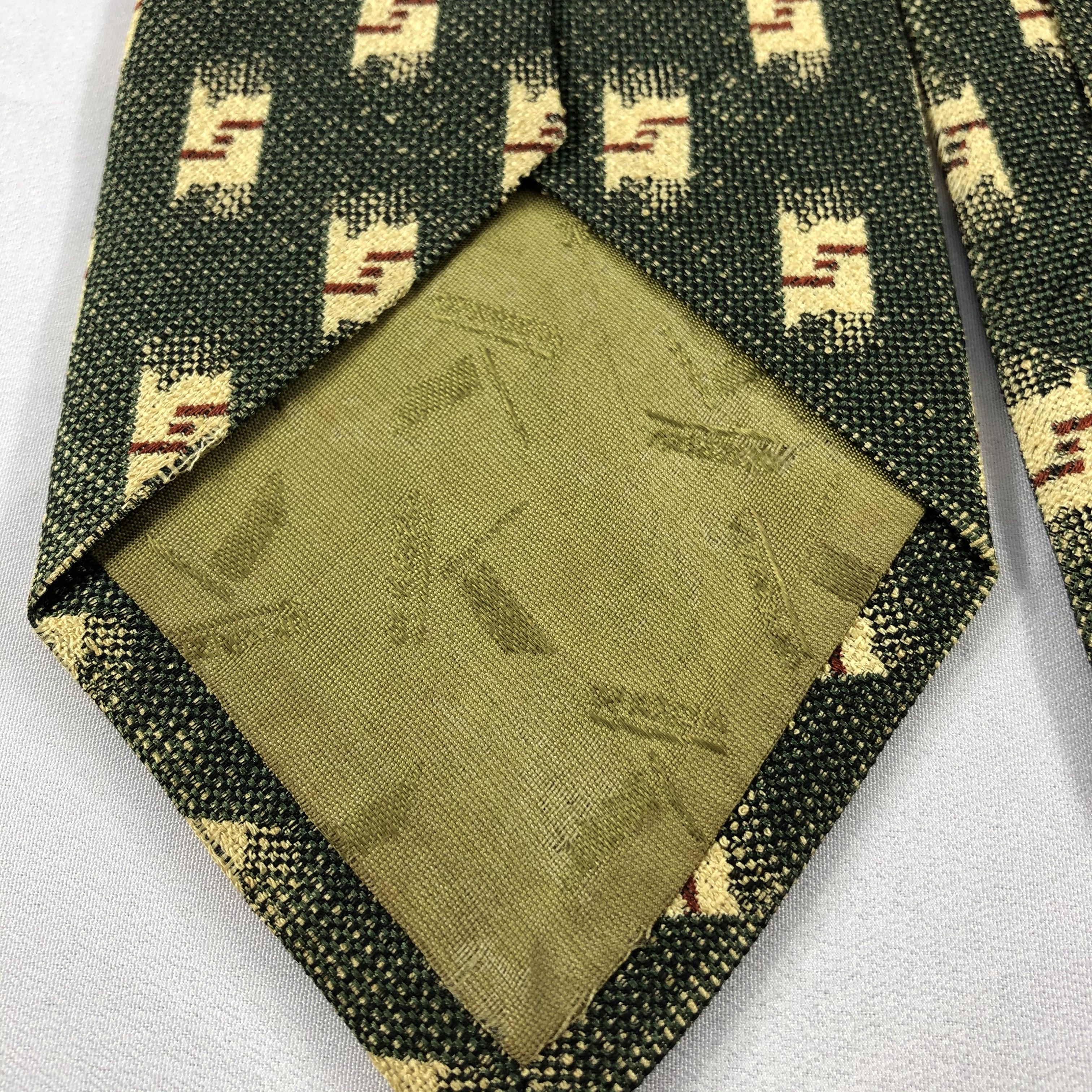 Krizia Uomo × Vintage Krizia Uomo Silk Neck Ties T99 Size ONE SIZE - 4 Thumbnail