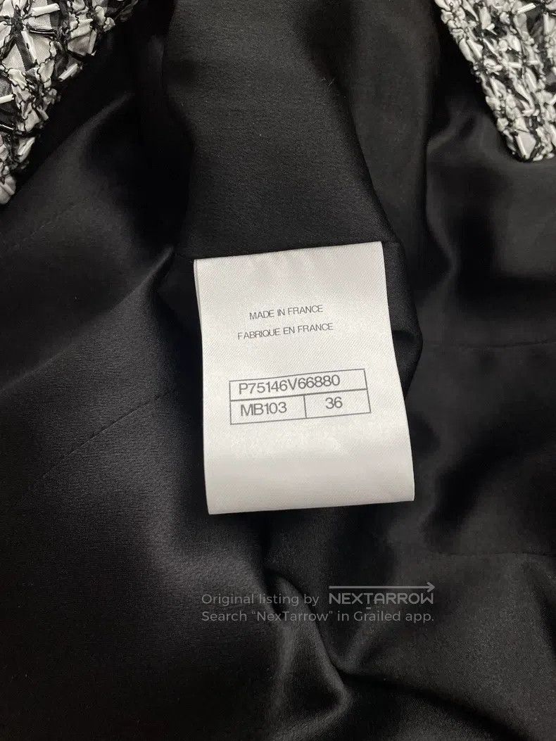 Chanel Chanel Heavy industry beaded two-pocket lace stitching jac Size XS / US 0-2 / IT 36-38 - 7 Thumbnail