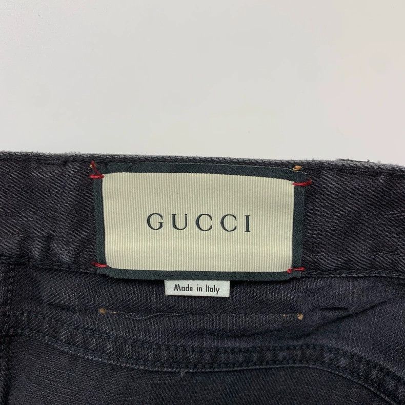 Gucci GucciLeather jeans on the back 2503-Nextarrow Size US 32 / EU 48 - 2 Thumbnail