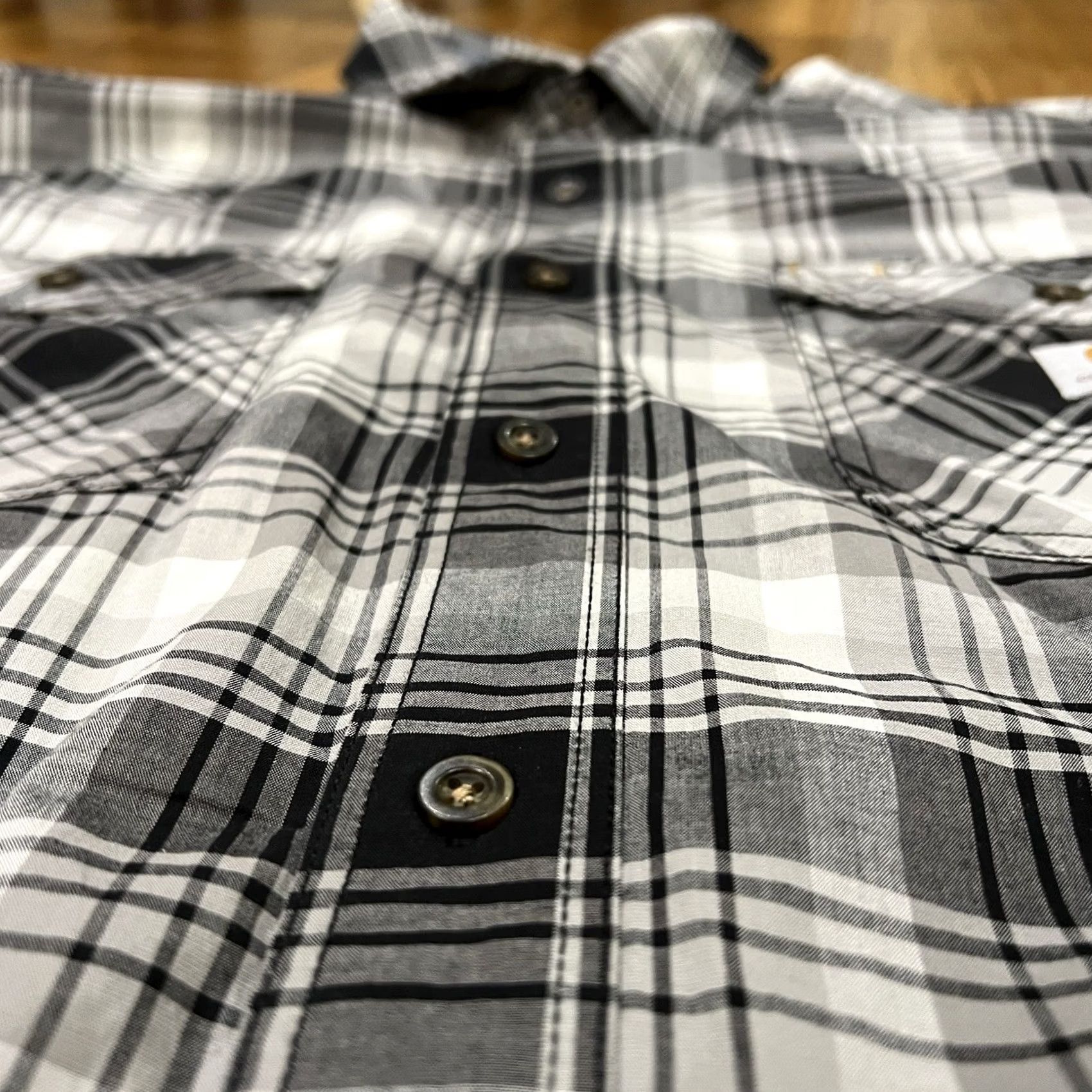 Carhartt Carhartt Men's 2XL Plaid Button-Up Shirt Rugged Flex Relaxed Fit Long Sleeve Multicolor Pattern Casual Workwear Outdoors Mens Size US XXL / EU 58 / 5 - 3 Thumbnail