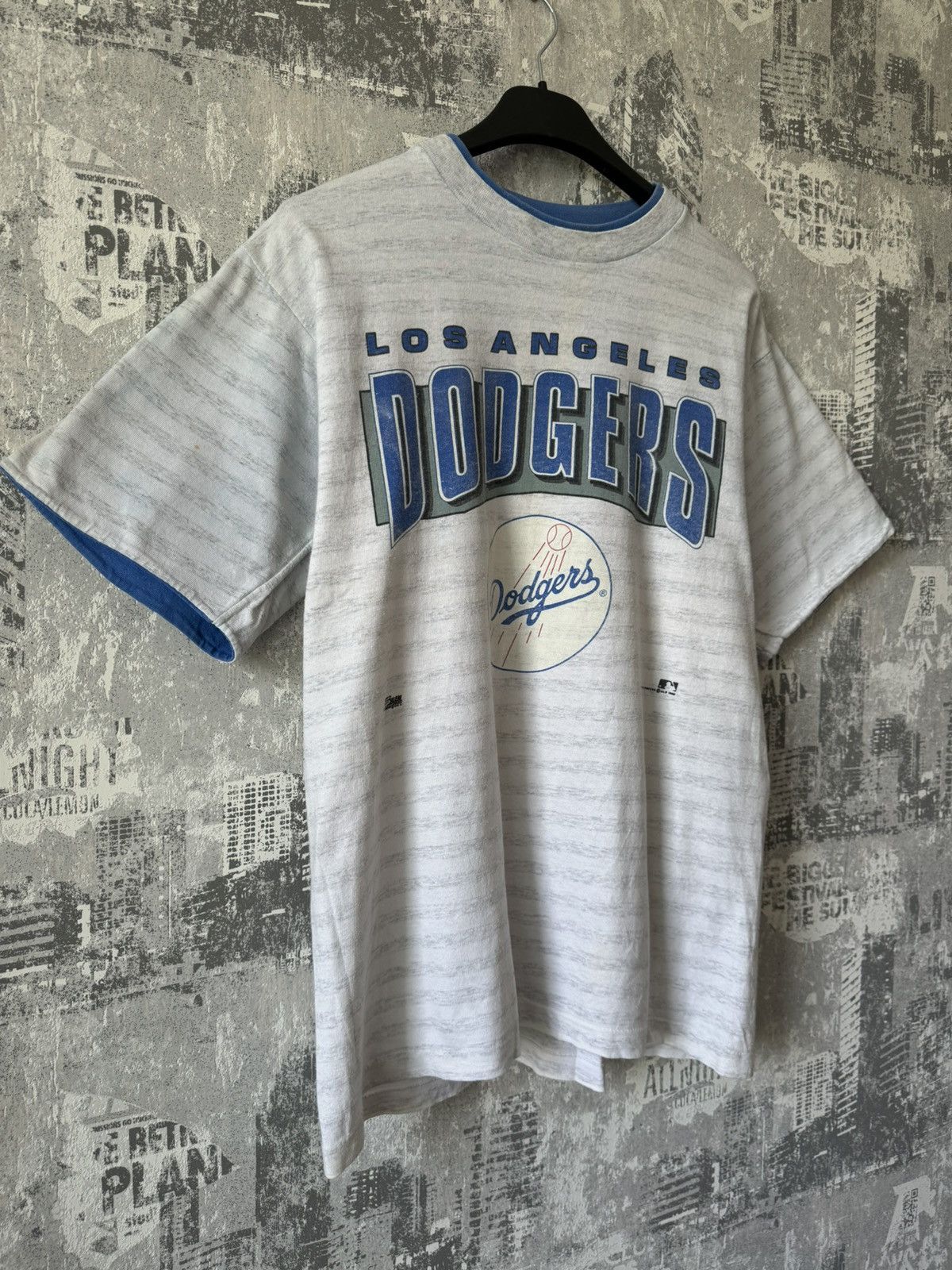 MLB × Vintage Vintage Football DODGERS 1992 T-Shirt Size US M / EU 48-50 / 2 - 1 Thumbnail