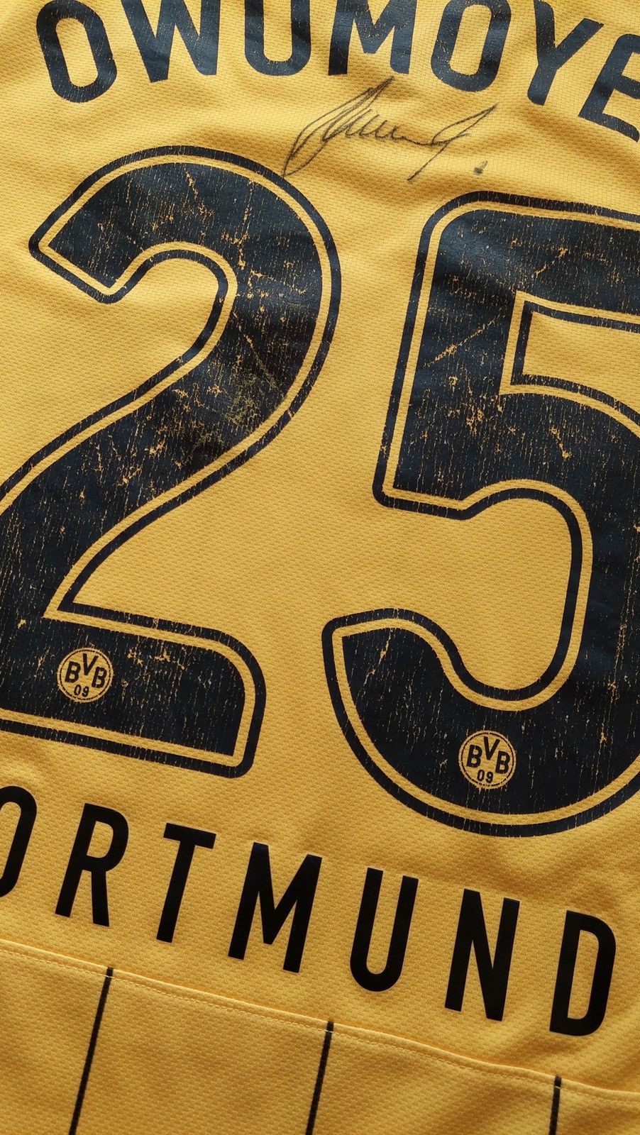 Nike × Vintage Soccer Jersey Nike Borussia Dortmund Patrick Owomoyela Size US S / EU 44-46 / 1 - 11 Thumbnail