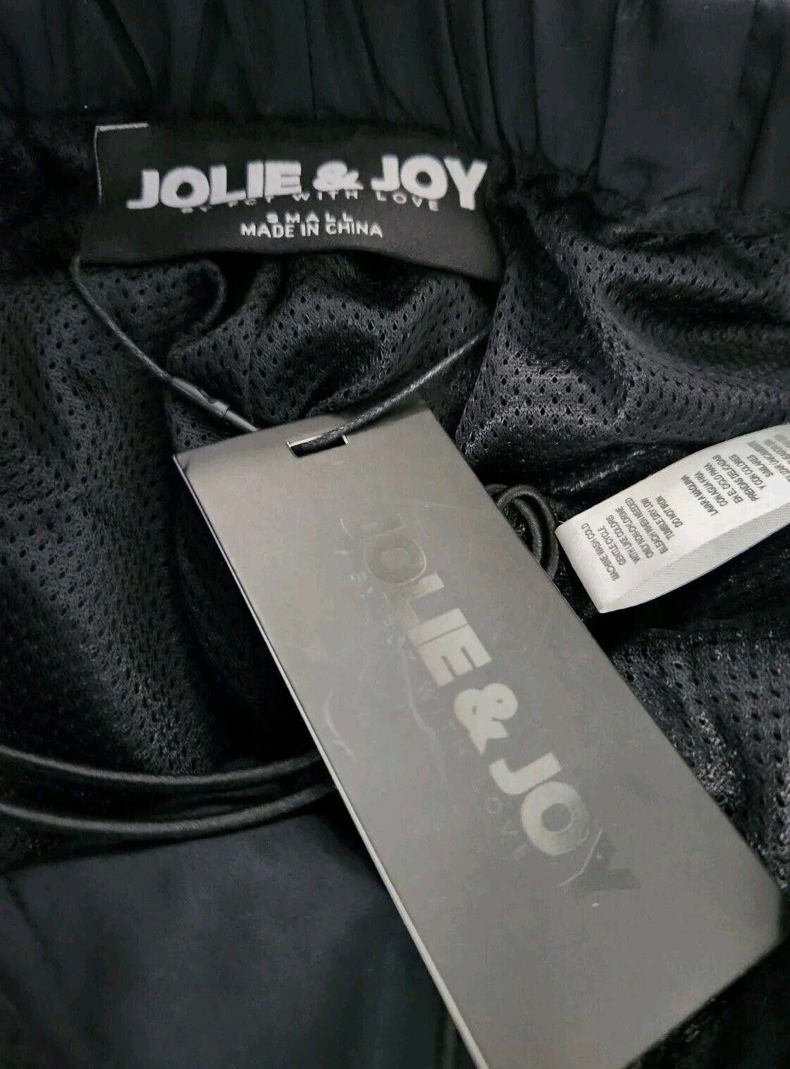 Designer Jolie And Joy Pants Small Black NWT baggy Y2K Drawstring Size 28" / US 6 / IT 42 - 3 Thumbnail