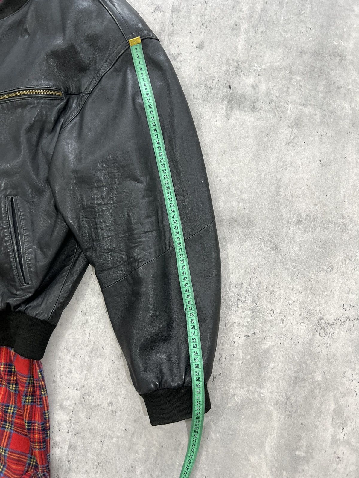 Upside-Down Leather Jacket
