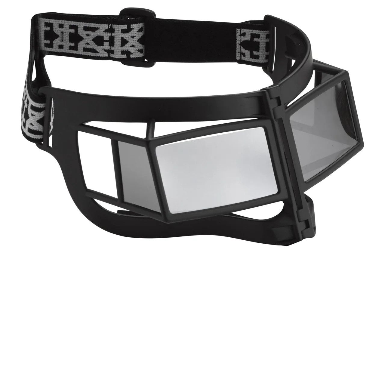 KTZ × Vintage KTZ Sunglasses Shield Mask Matte Black and Silver Size ONE SIZE - 9 Thumbnail