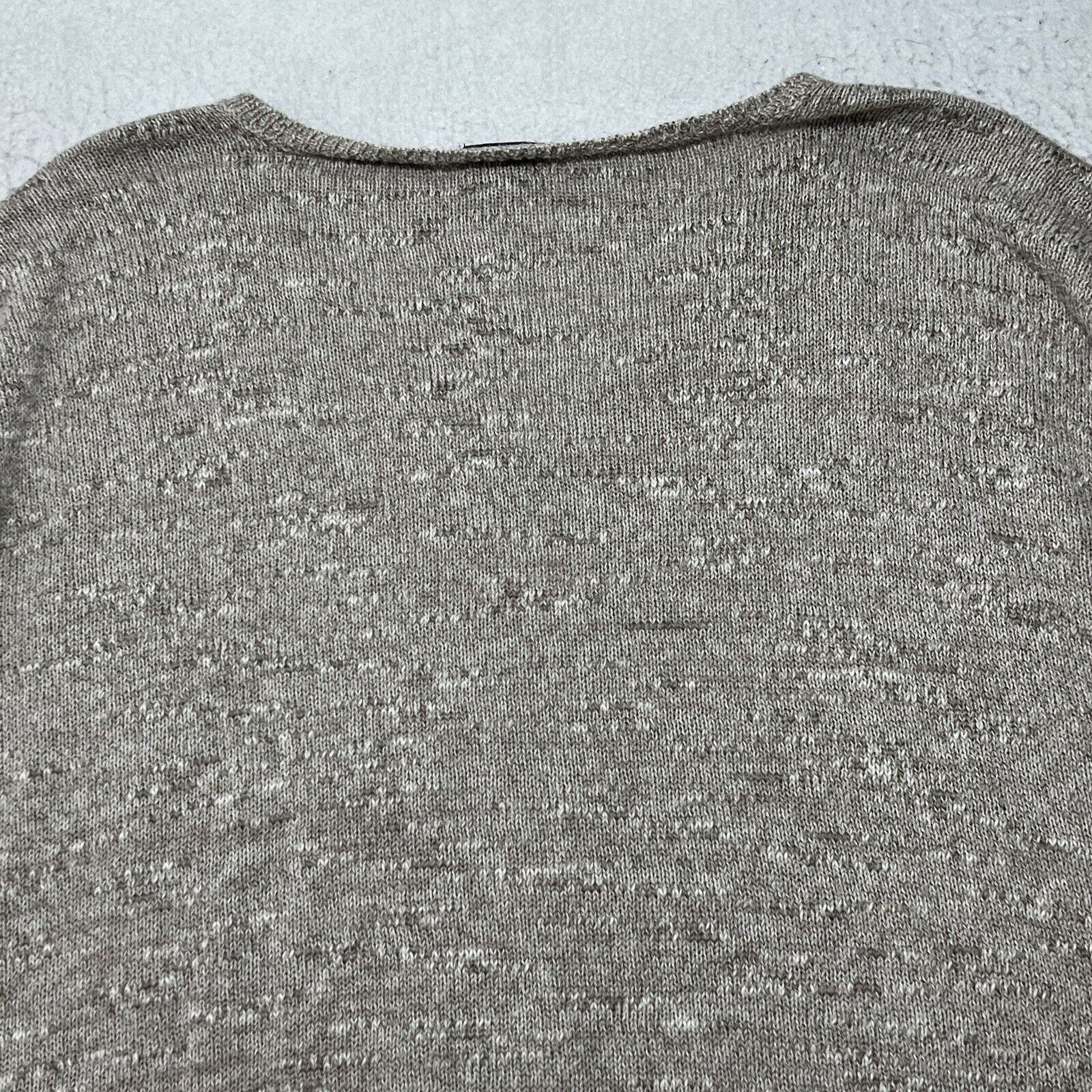 Other Torrid Marled Knit V-Neck 1/2 Sleeve Beige Sweater Pullover Size XL / US 12-14 / IT 48-50 - 11 Thumbnail