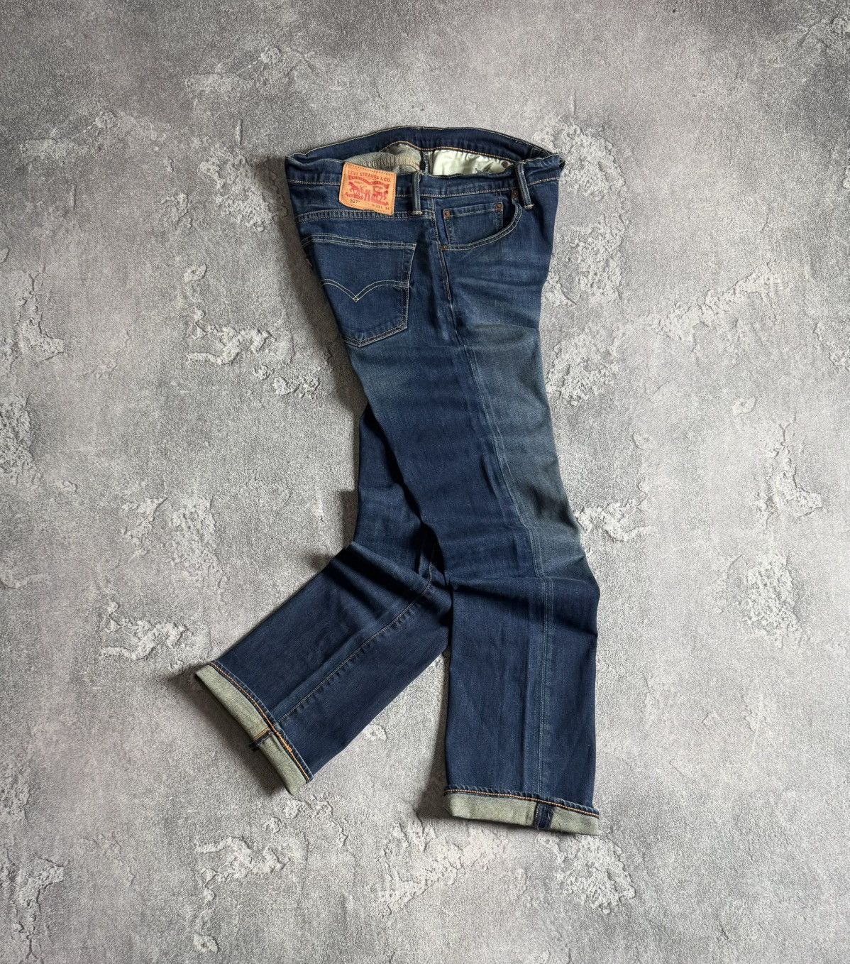 Levi's Levi’s 33/34 527 flared denim pants jeans trousers Y2K blue Size US 33 - 1 Thumbnail