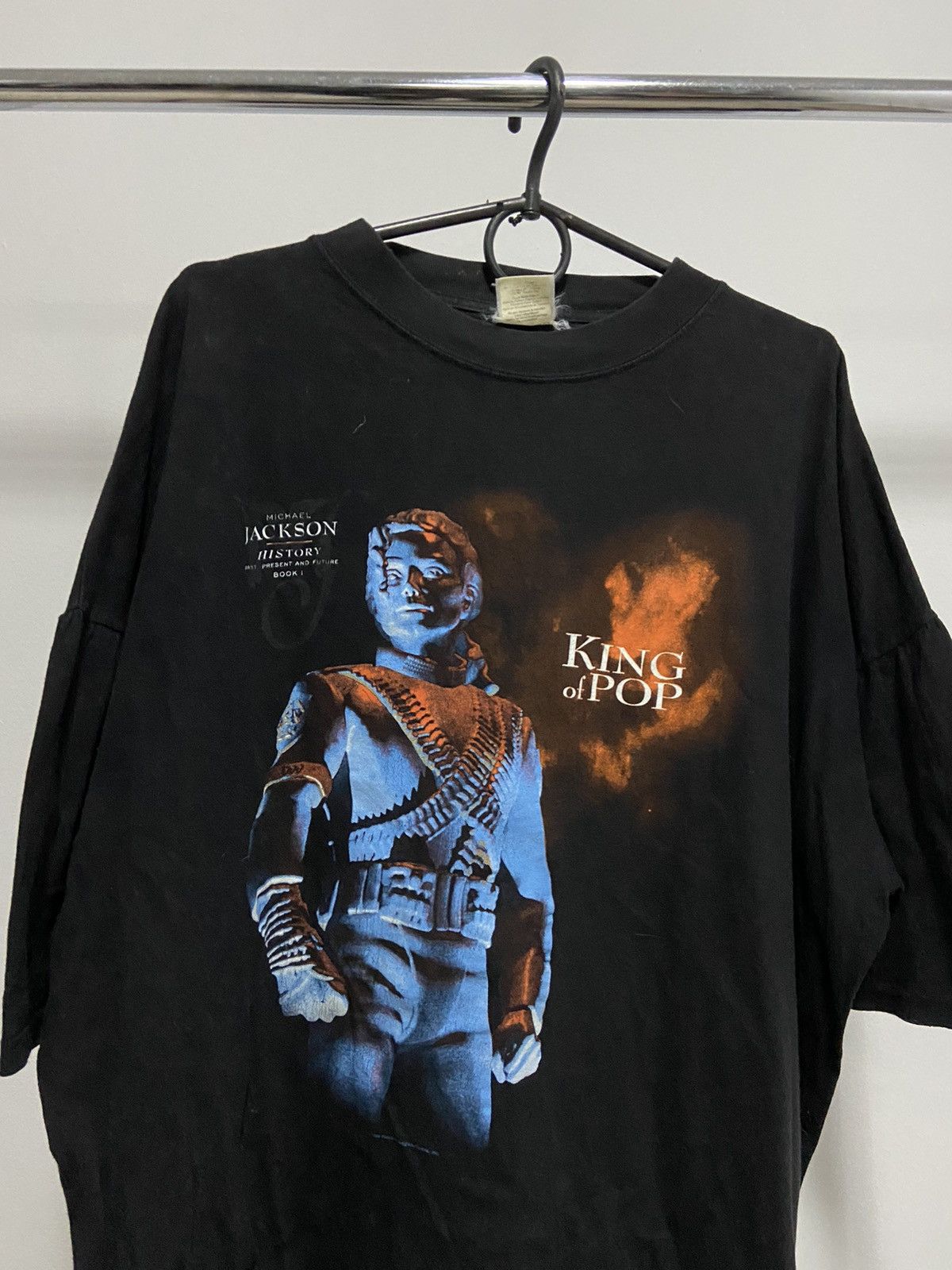 Band Tees × Michael Jackson × Vintage Michael Jackson king of pop 1994 vintage big print Size US XL / EU 56 / 4 - 2 Thumbnail