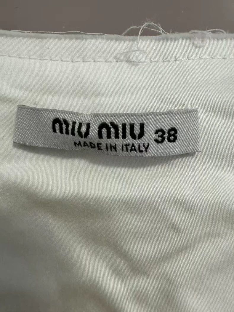 Prada Miu Miu Dress with Zigzag Pattern-2506 Size S / US 4 / IT 40 - 3 Thumbnail