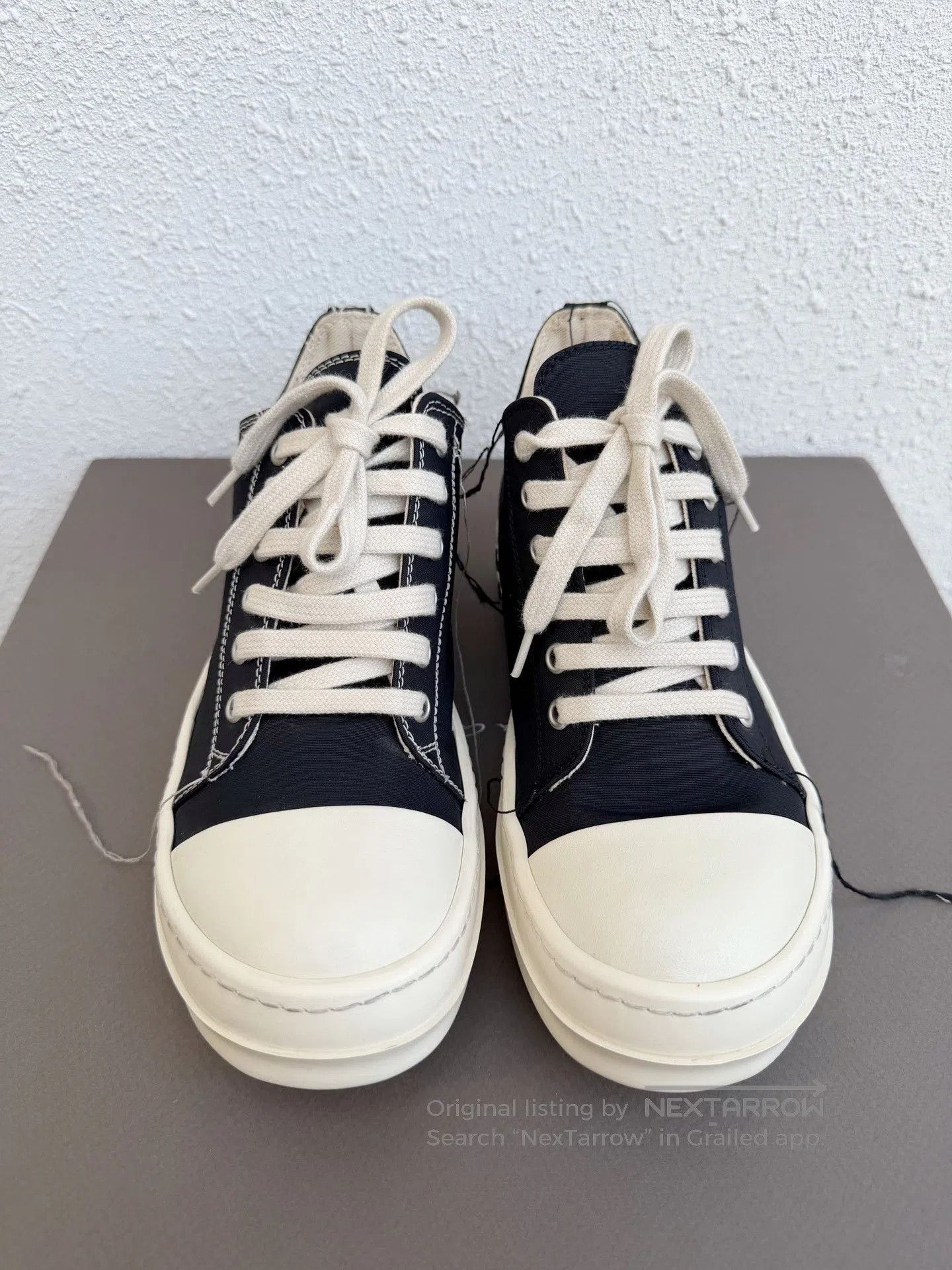 Rick Owens Rick Owens x Converse Canvas Low Top. Size US 5.5 / IT 35.5 - 3 Thumbnail