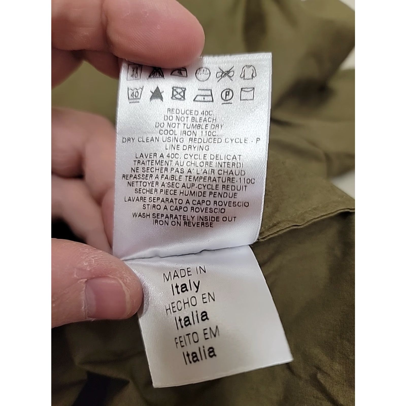 McQ Alexander McQueen McQ ALEXANDER McQUEEN BUTTON-DOWN COLLARED TOP SHIRT Green SIZE 40 Size S / US 4 / IT 40 - 7 Thumbnail