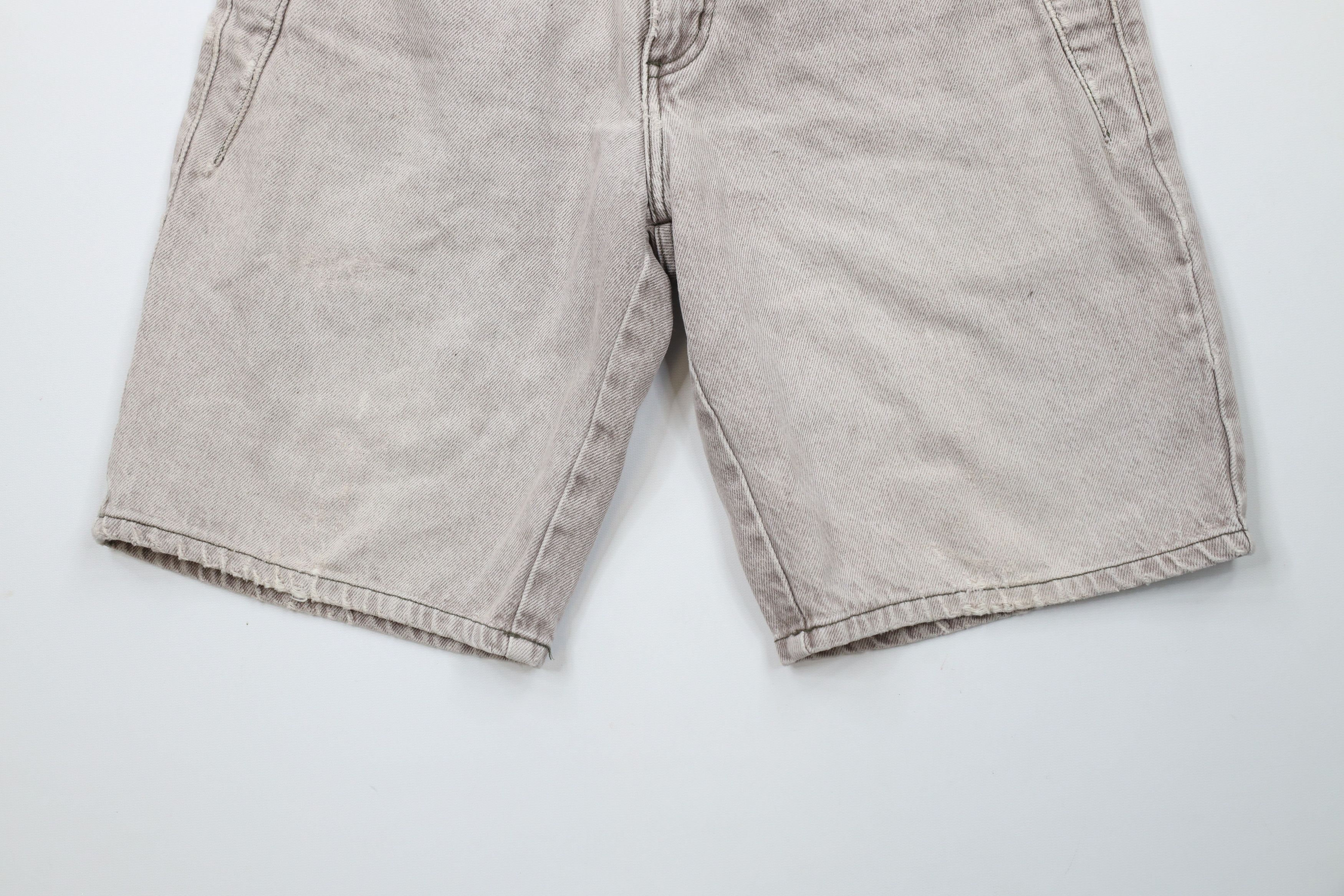 Guess Vintage 90s Guess Out Baggy Denim Jean Shorts Jorts USA Size US 30 / EU 46 - 4 Thumbnail