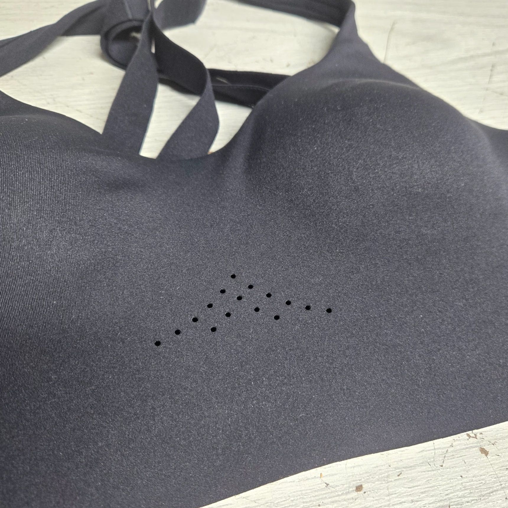 Old Navy Old Navy Active 36B GO DRY High Support Padded Brest Feeding Bra Black Straps Size ONE SIZE - 2 Thumbnail
