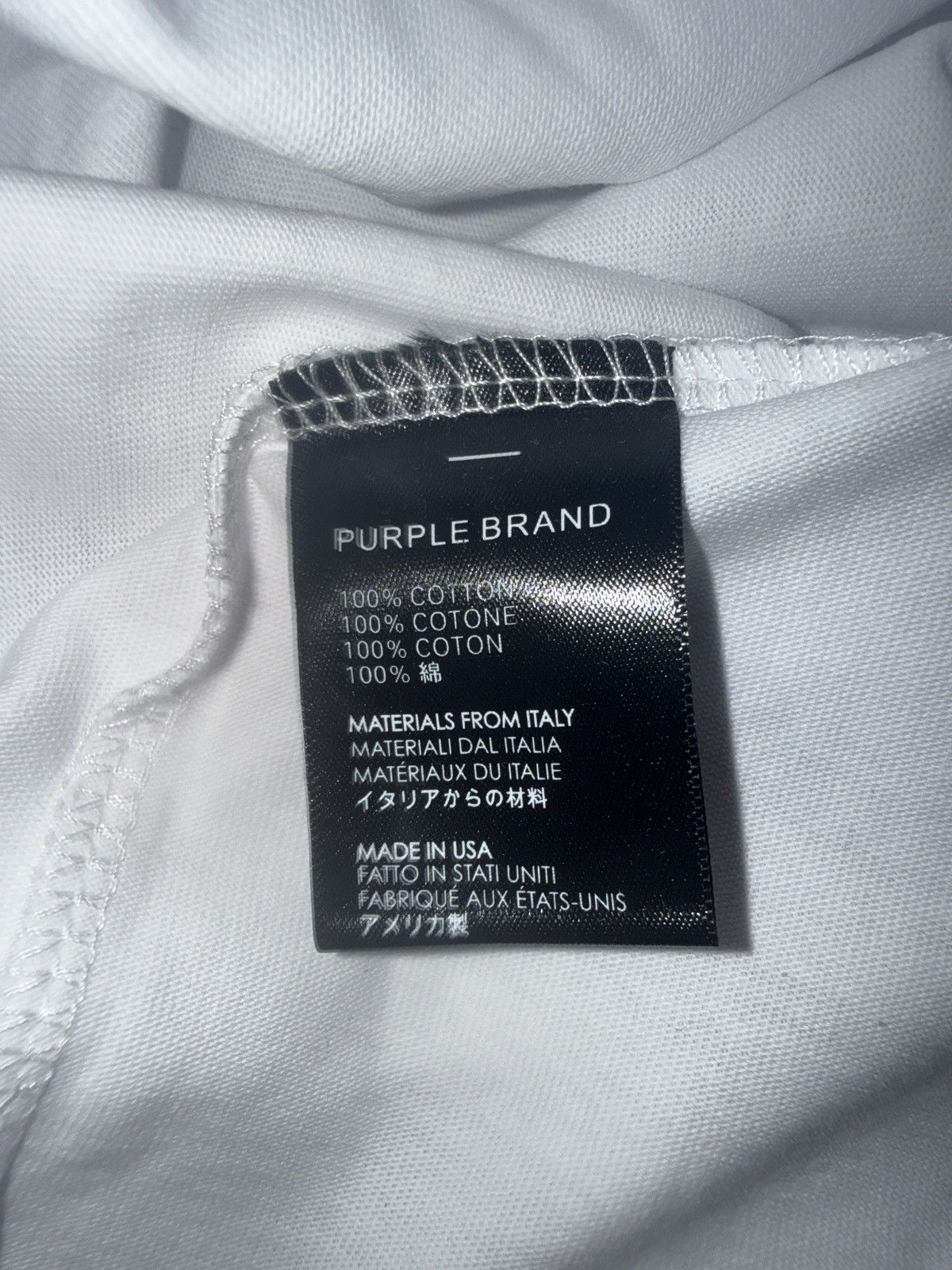 Purple Brand UNRELEASED Purple Brand Tee 1-1 Size US S / EU 44-46 / 1 - 7 Thumbnail