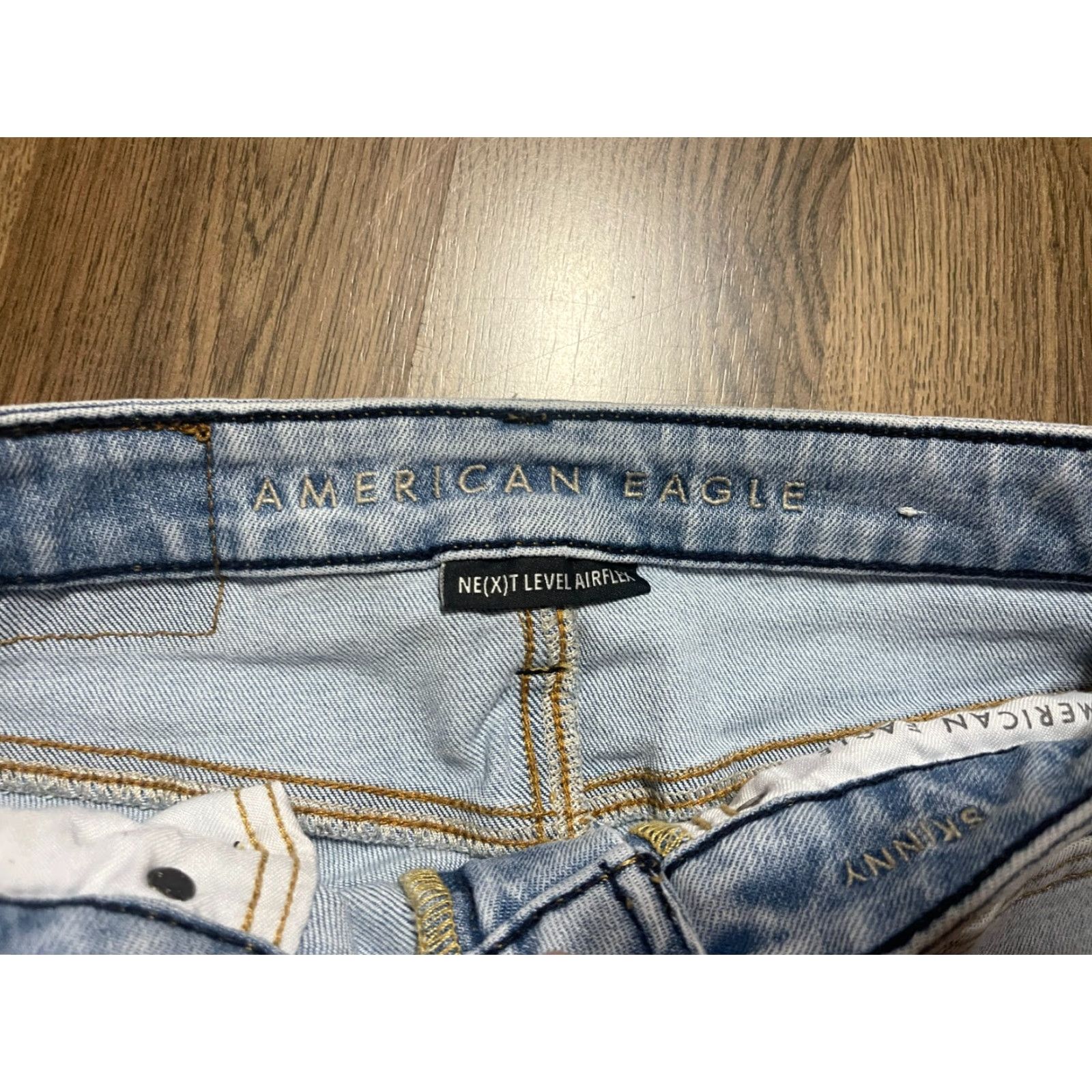American Eagle Outfitters American Eagle Outfitters Jeans Men 28x32 Blue Denim Straight Leg Jeans Size US 28 / EU 44 - 6 Thumbnail