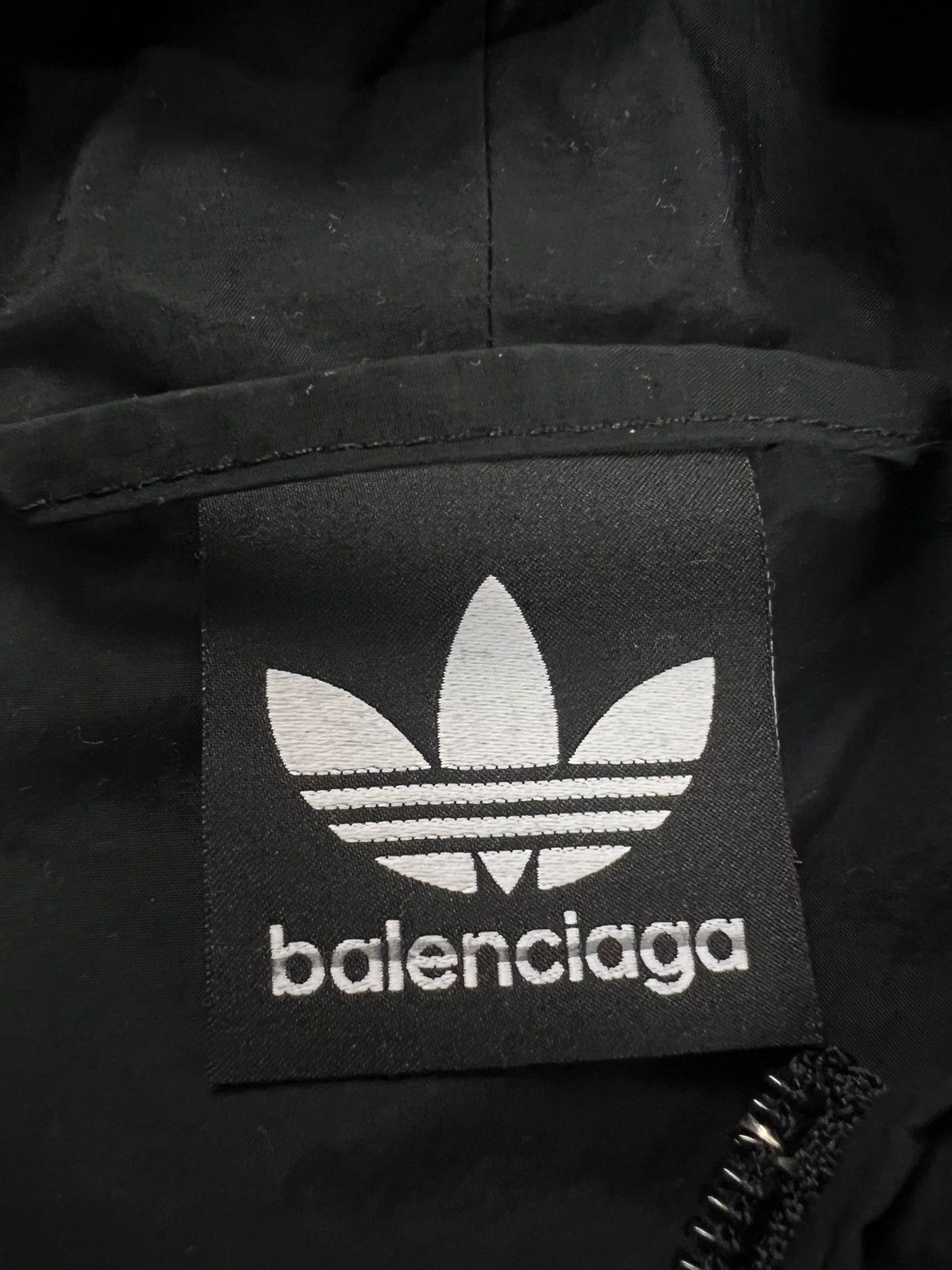 Balenciaga BALENCIAGA X ADIDAS SAMPLE TAPED LOGO WIND BREAKER JACKET Size US XXS / EU 40 - 5 Thumbnail