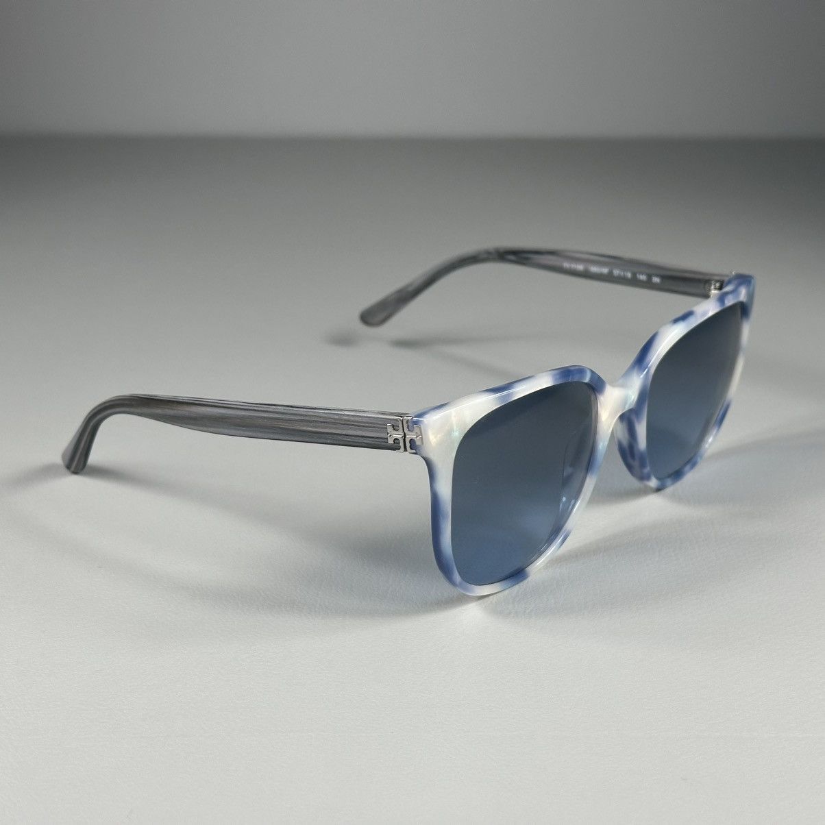 Tory Burch Tory Burch TY 7106 1652/8F Blue Moonstone Squared Sunglasses Size ONE SIZE - 2 Thumbnail
