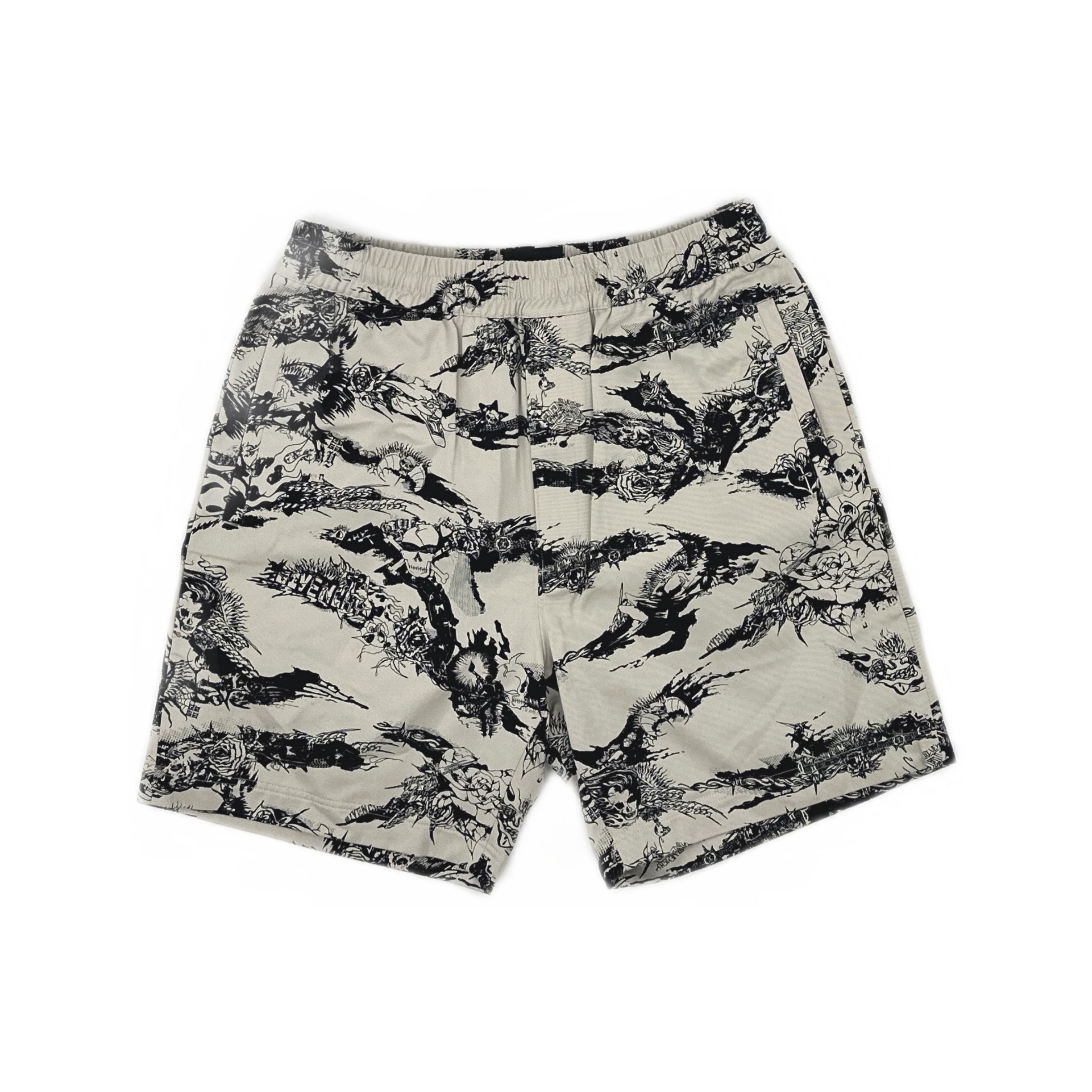 Givenchy Givenchy Graphic Print Shorts Size 30 Size US 30 / EU 46 - 1 Thumbnail