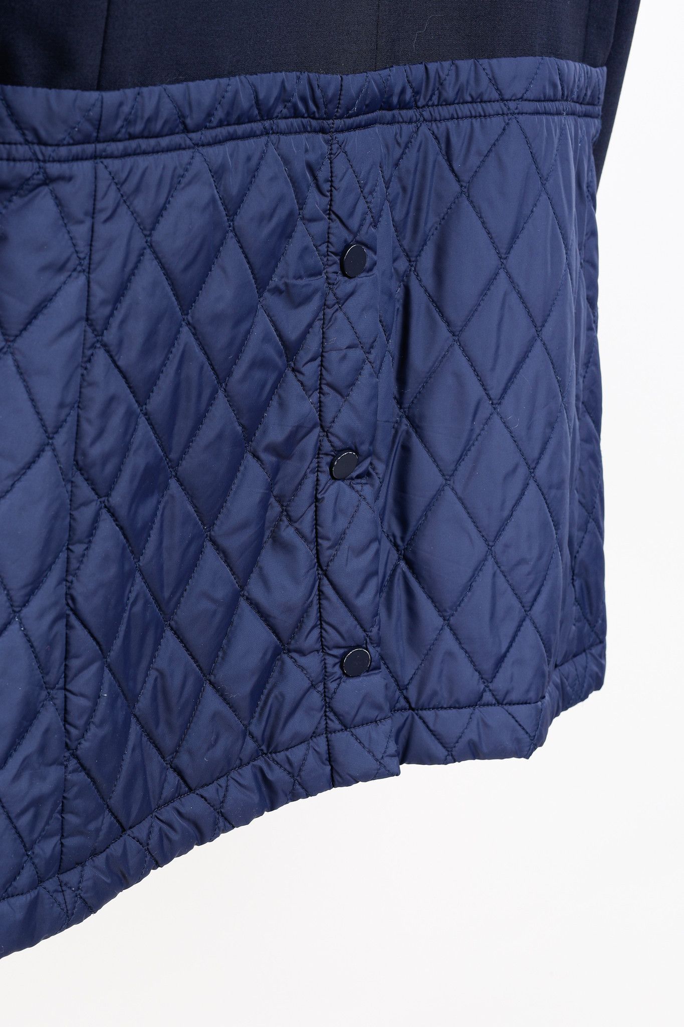 Tibi Tibi Quilted Combo Navy Blazer Jacket Size M / US 6-8 / IT 42-44 - 8 Thumbnail