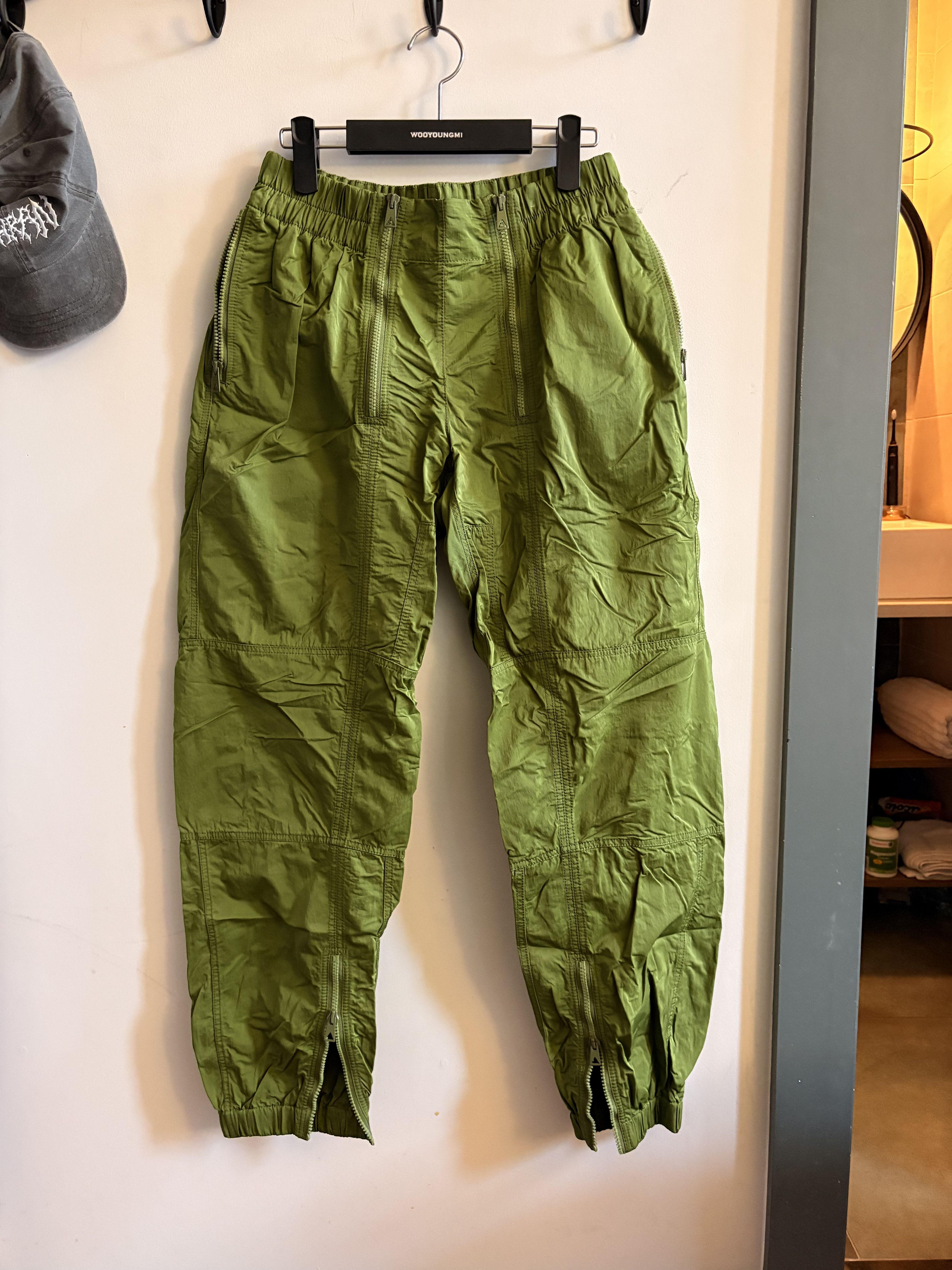 Bottega Veneta Zipped Trousers Technical Nylon Pants Size US 30 / EU 46 - 1 Thumbnail