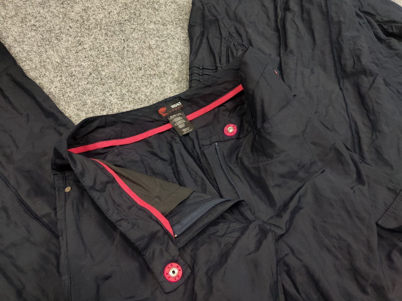 Versace Vintage 90's Versace Sport Jacket x Cargo Pants Nylon Blend Size S / US 4 / IT 40 - 10 Thumbnail