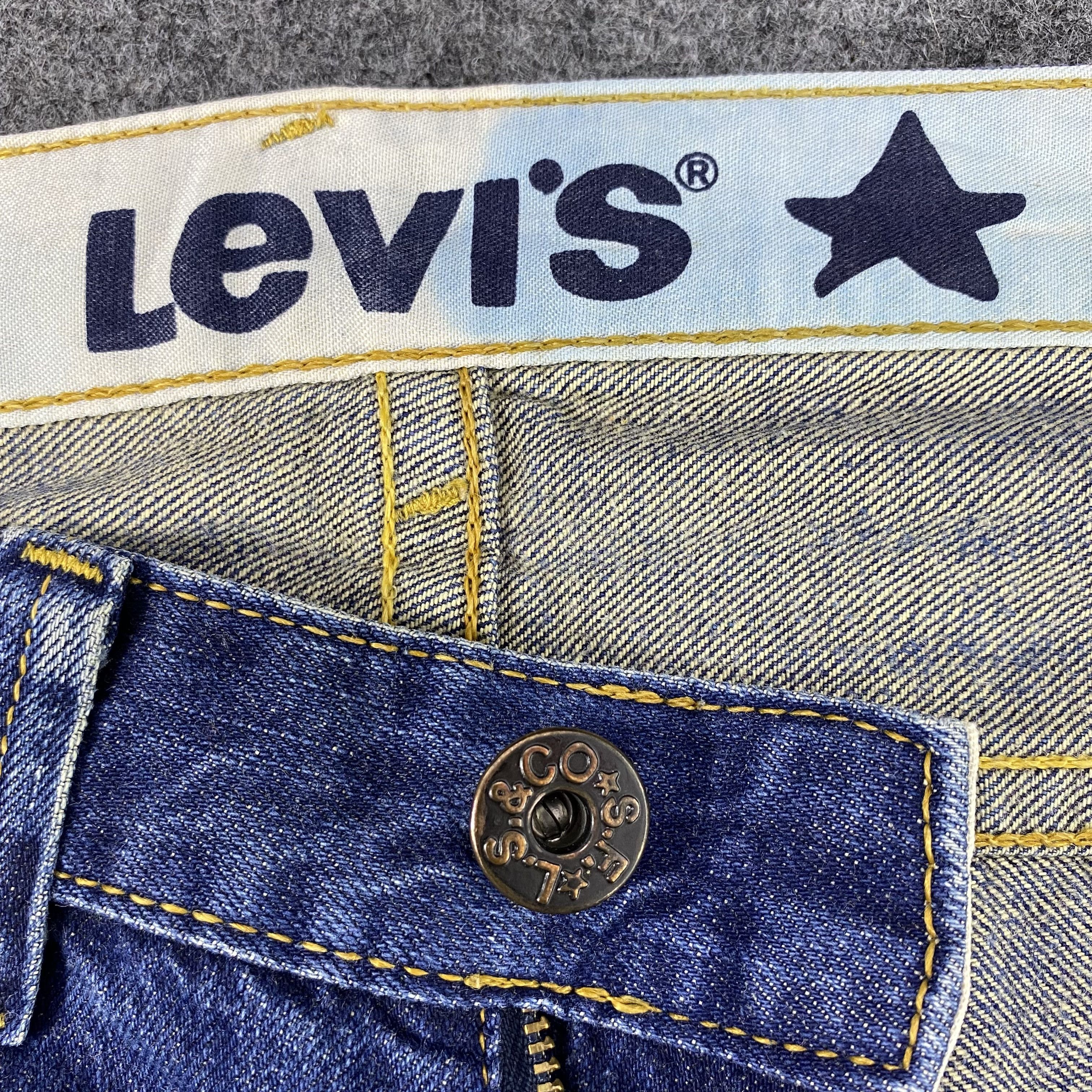 Jean × Levi's × Vintage Vintage Levis Distressed Wash Jeans-J1143 Size US 36 / EU 52 - 11 Thumbnail