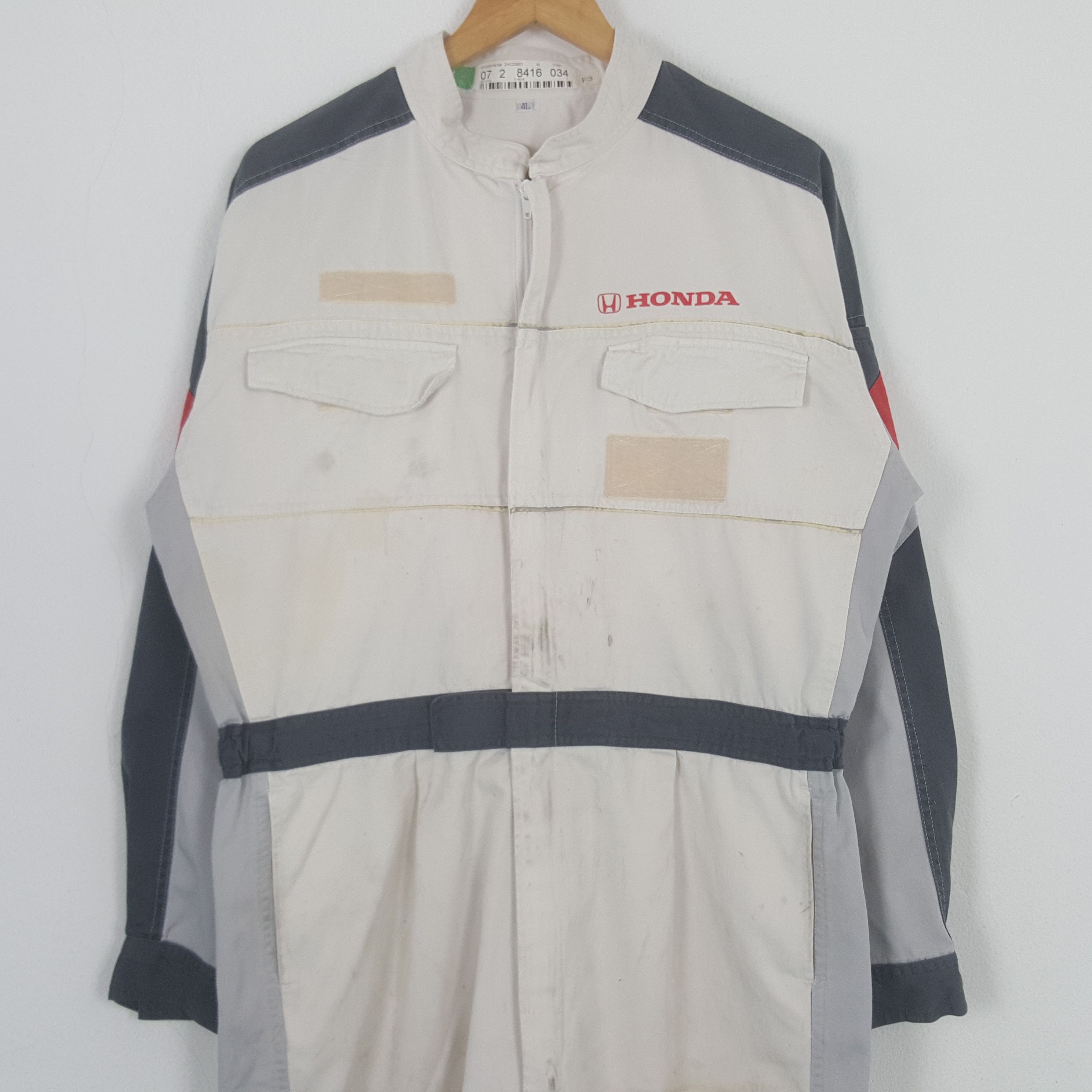 Honda Vintage Honda Racing Team Coverall Jacket C303N6 Size US M / EU 48-50 / 2 - 5 Thumbnail