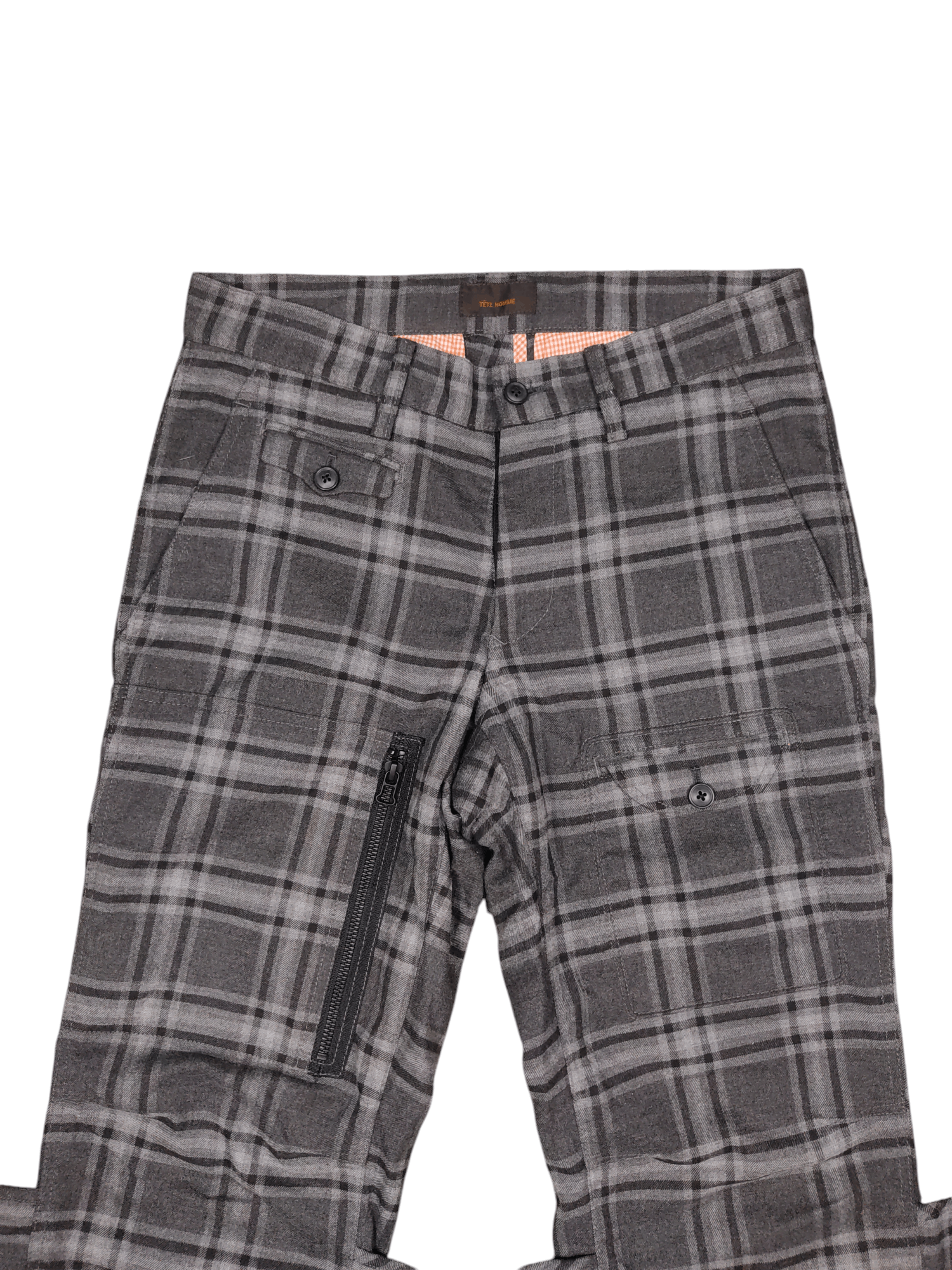 Tete Homme Vintage Tete Homme Plain Flannel Casual Pants Size US 32 / EU 48 - 4 Thumbnail