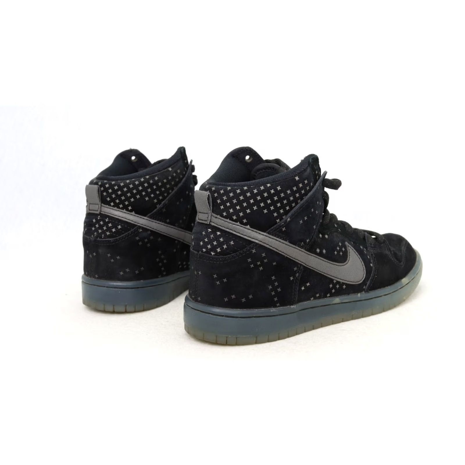 Nike Nike SB Dunk Hi Premium Flash 806333-001 Black Nubuck Reflective Mid Top Size 5 Men Sneakers 2015 Size US 5 / EU 37 - 6 Thumbnail