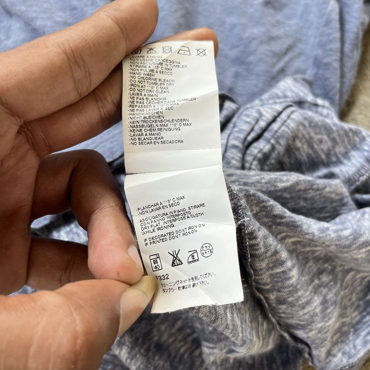 Japan Blue ❌SOLD❌T-shirt V Neck Maison Martin Margiela Size M / US 6-8 / IT 42-44 - 13 Thumbnail