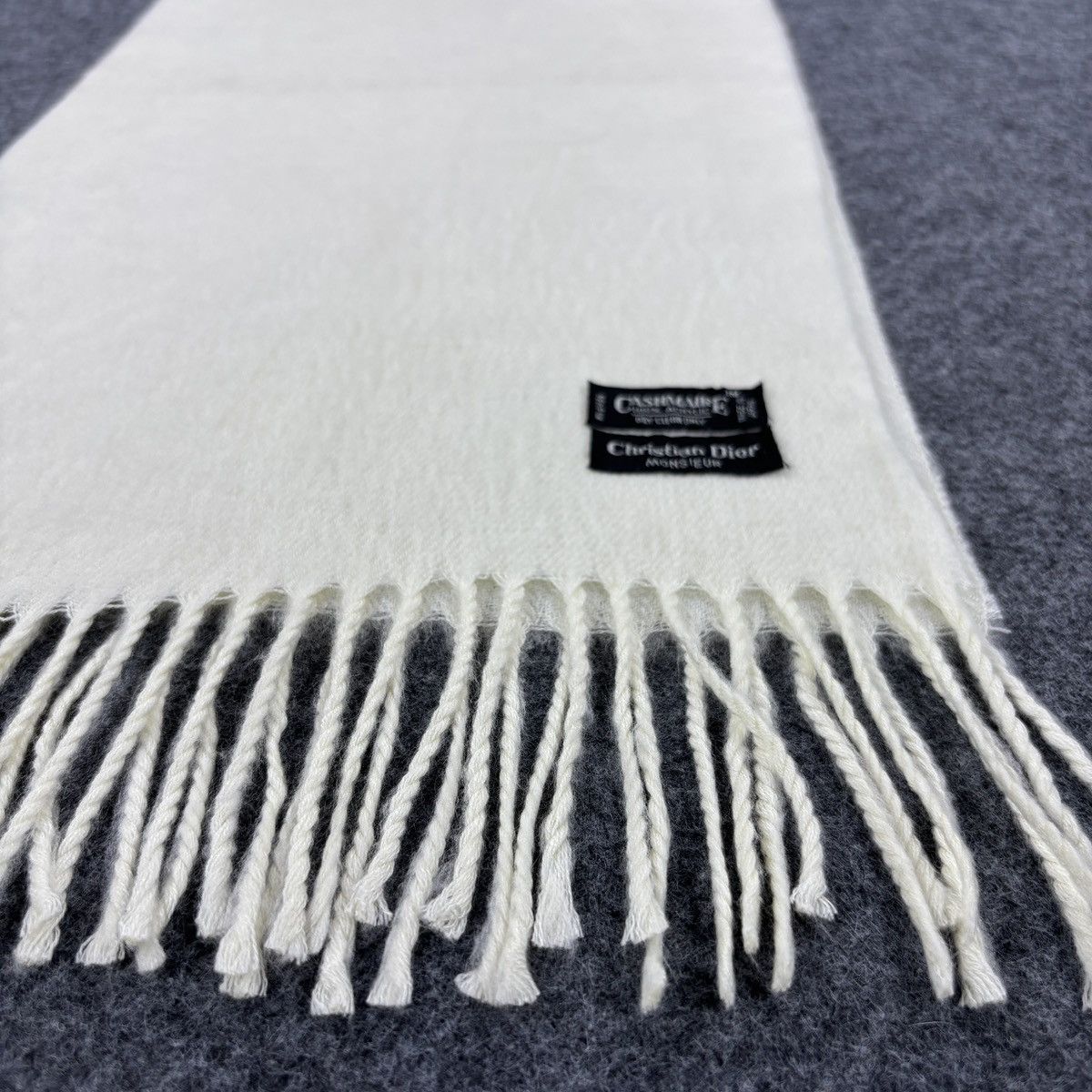 Christian Dior Monsieur Christian Dior Scarf # D746 # Muffler # Neckwear Size ONE SIZE - 10 Thumbnail