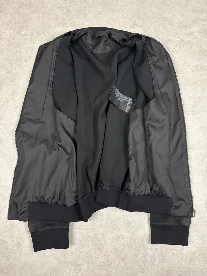 Prada 2000s Prada Black Minimalist Hybrid Zip-up Sweater Size US S / EU 44-46 / 1 - 8 Thumbnail