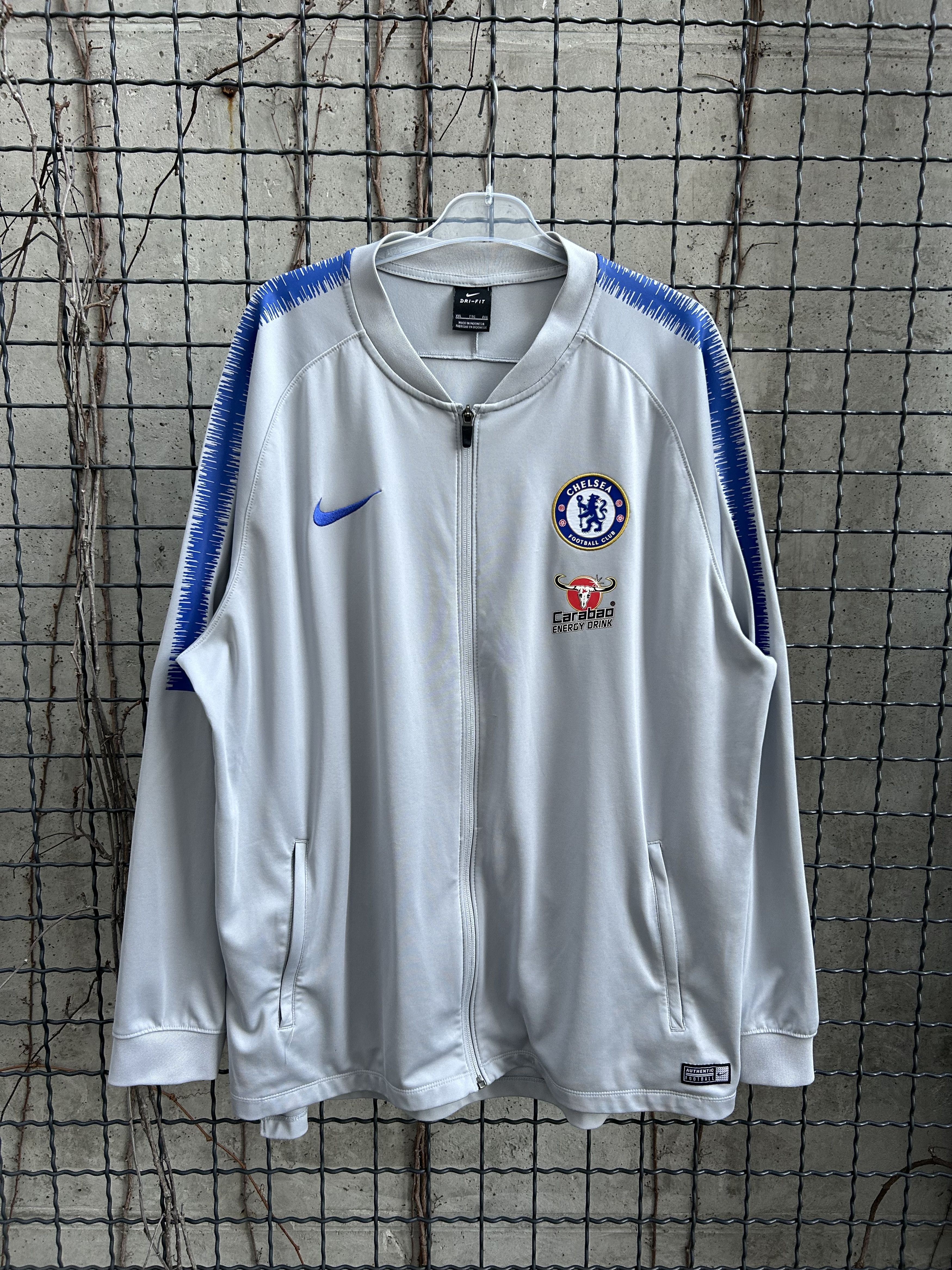 Chelsea Soccer Nike Chelsea FC 2017 2018 Squad Jacket 919965-015 Size US XXL / EU 58 / 5 - 1 Thumbnail